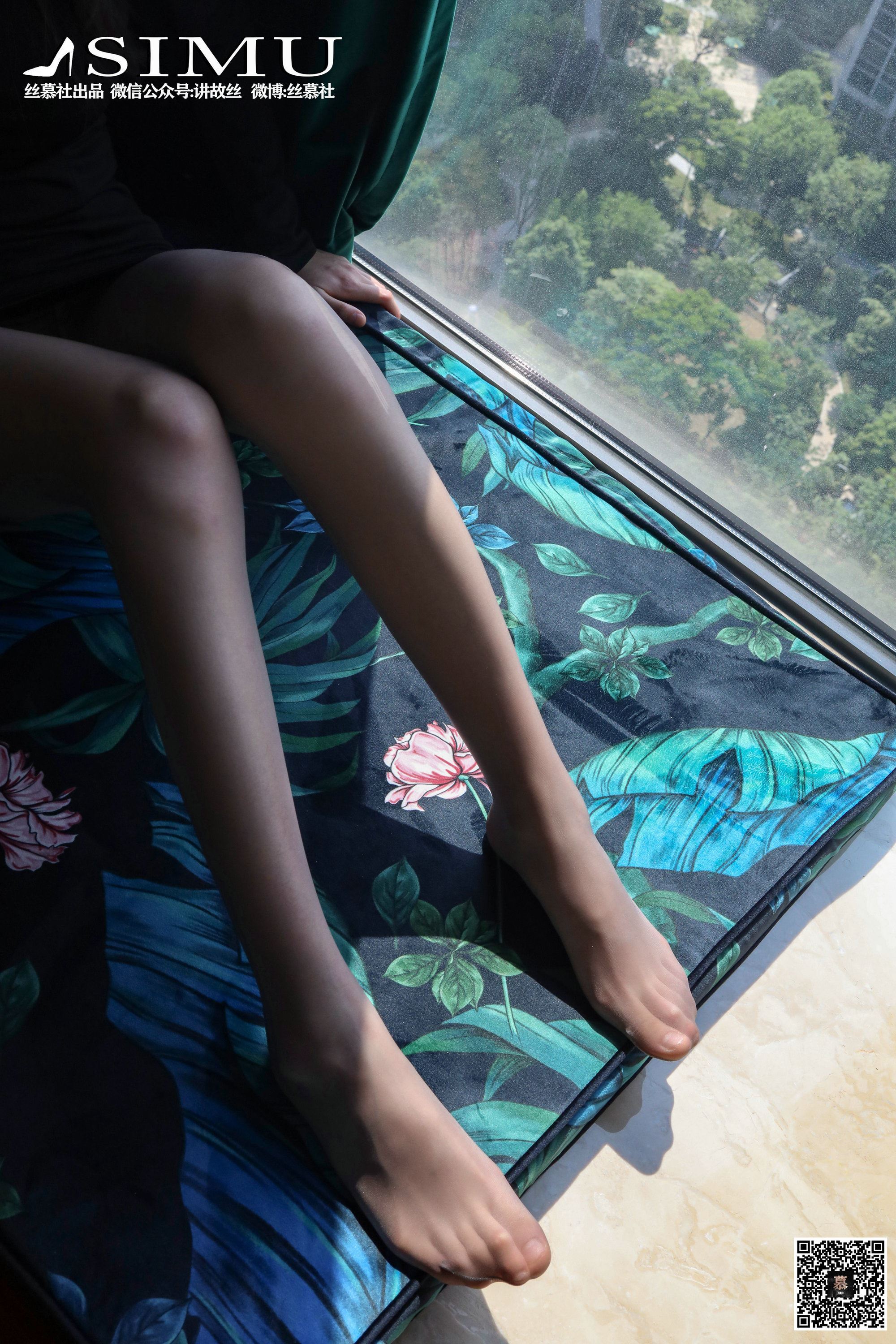 丝慕写真 SM247 新模 - 阳台遇娇丝