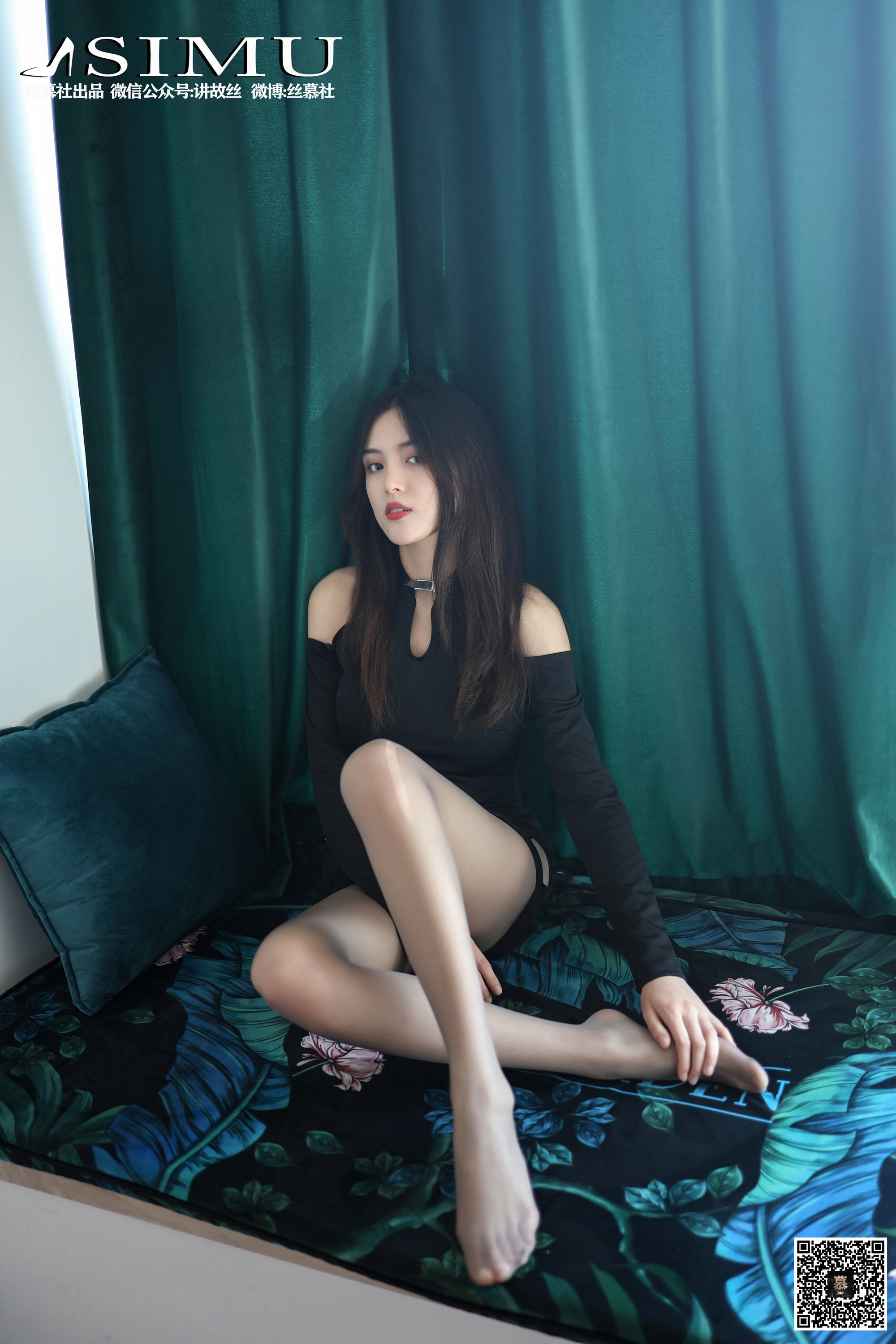 丝慕写真 SM247 新模 - 阳台遇娇丝