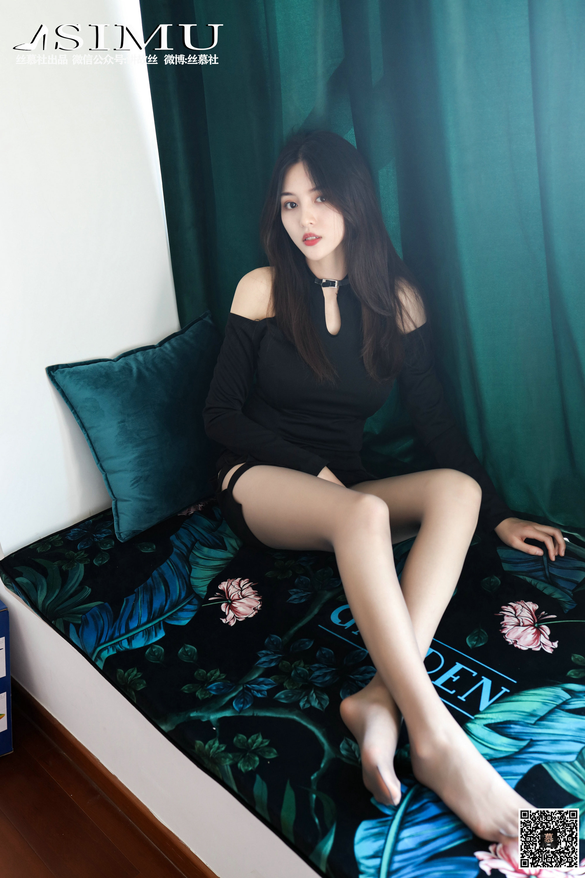 丝慕写真 SM247 新模 - 阳台遇娇丝