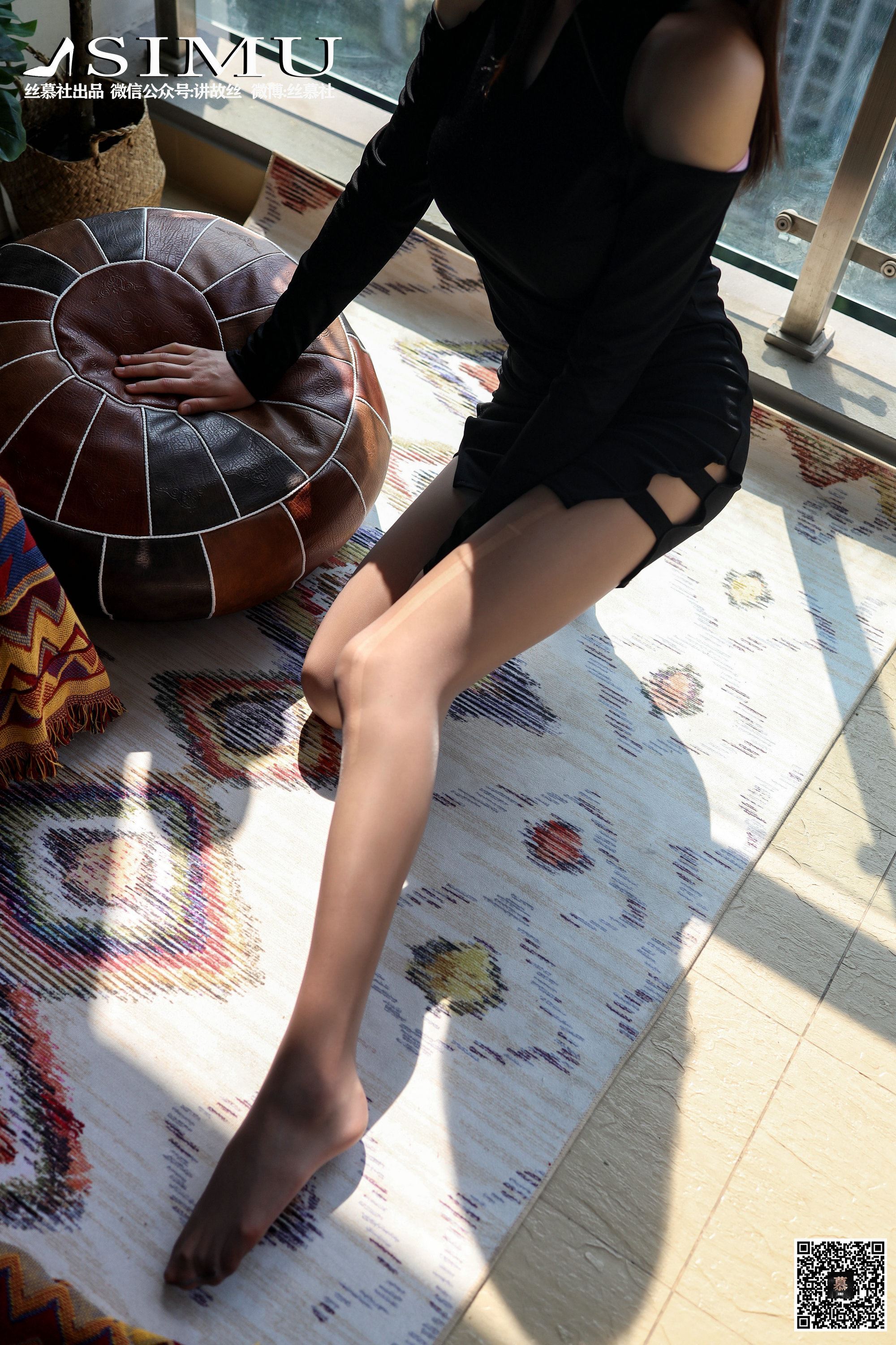 丝慕写真 SM247 新模 - 阳台遇娇丝