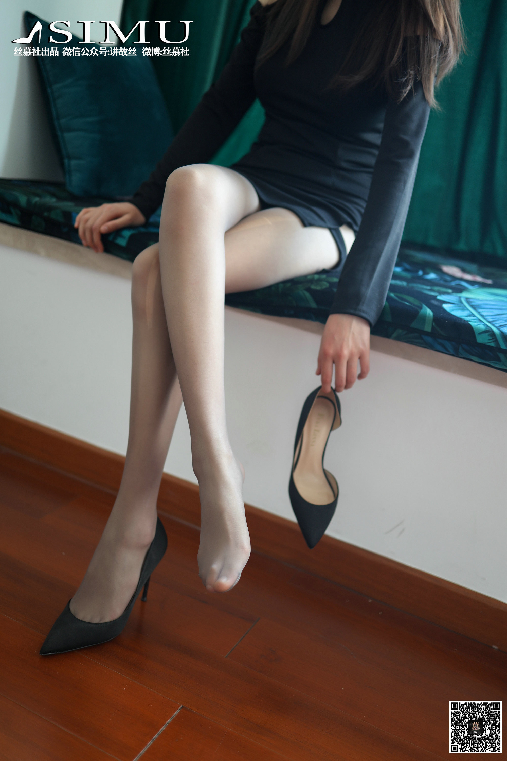 丝慕写真 SM247 新模 - 阳台遇娇丝