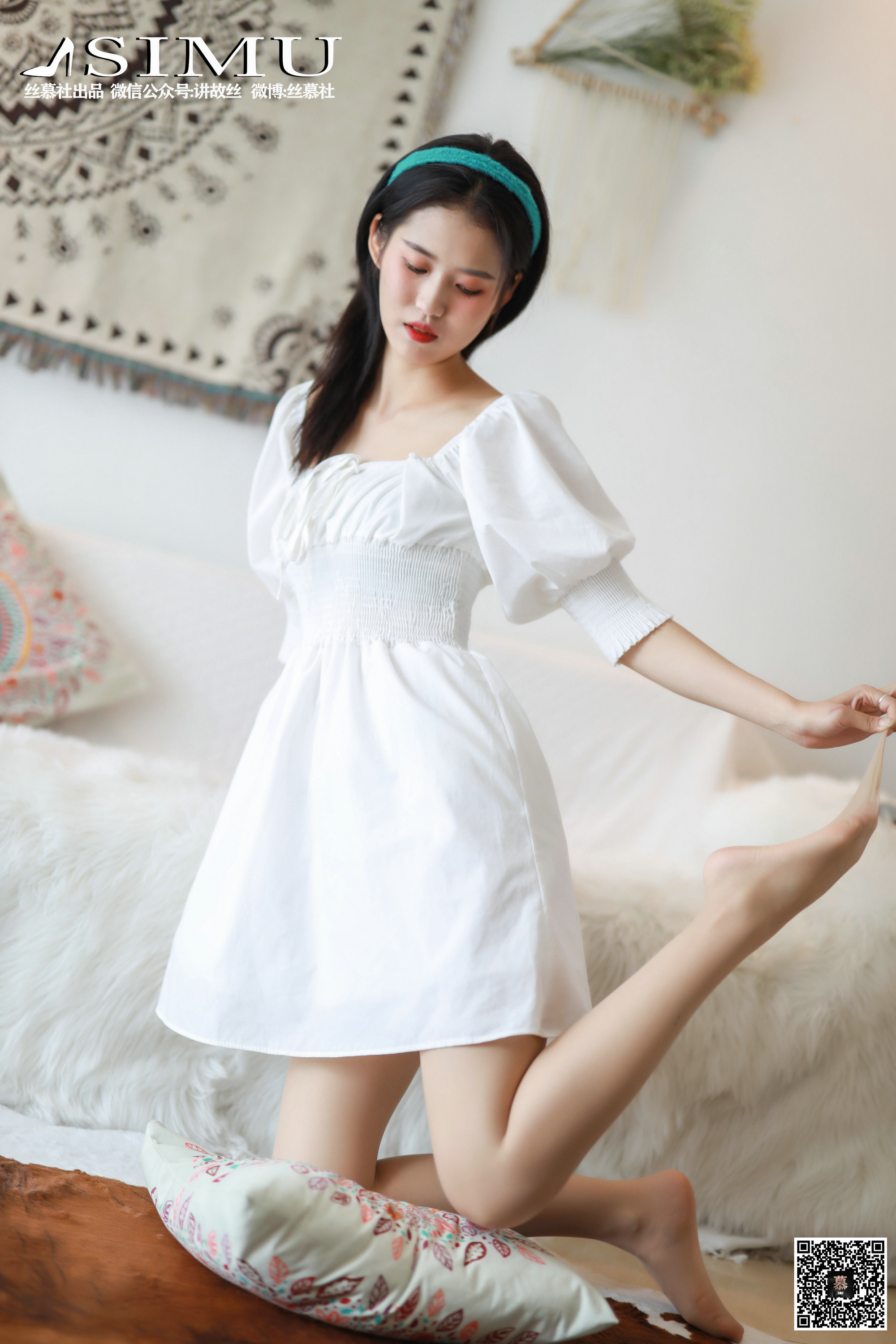 丝慕写真 SM248 新模 - 春丝满园关不住