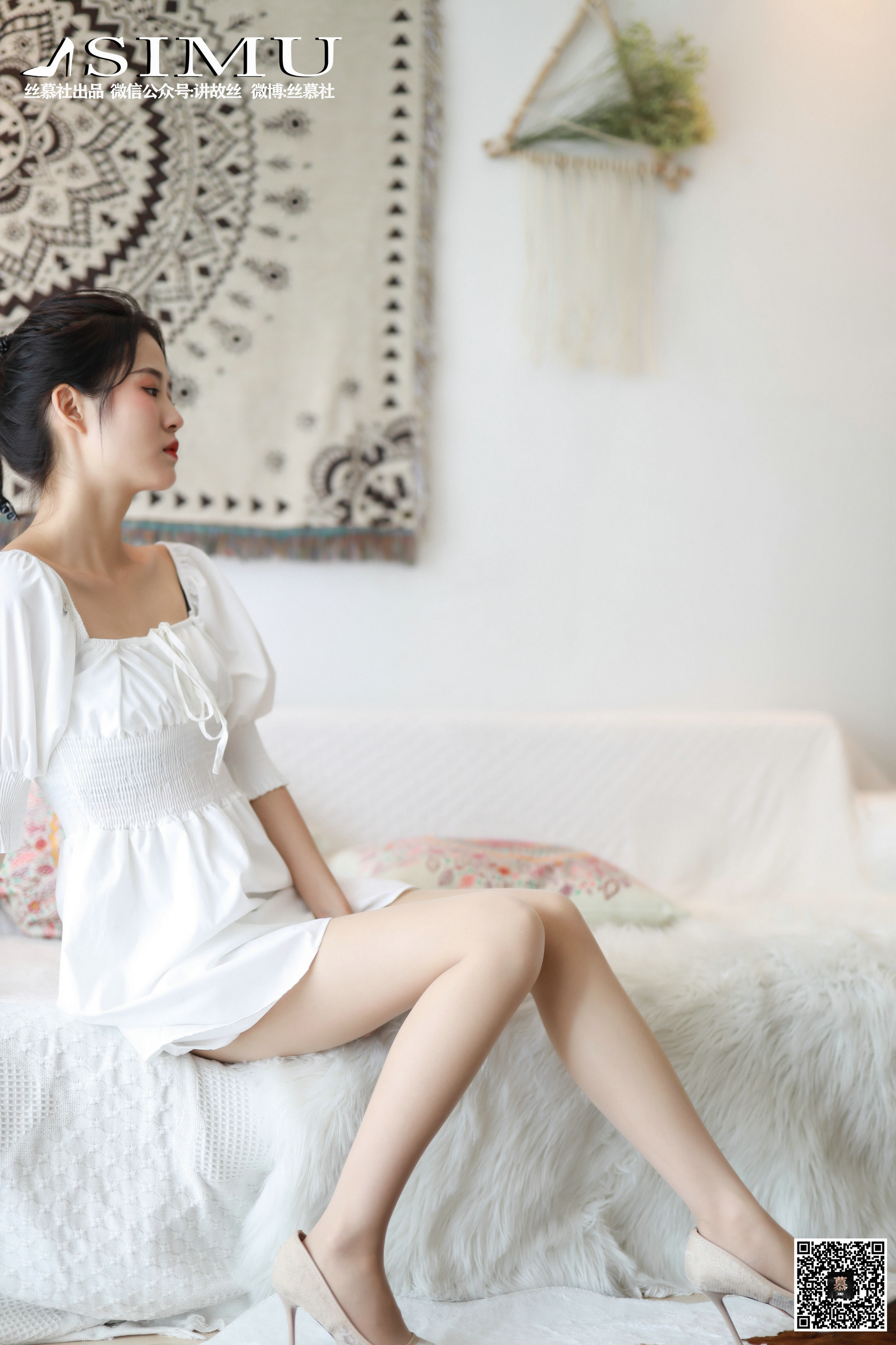 丝慕写真 SM248 新模 - 春丝满园关不住