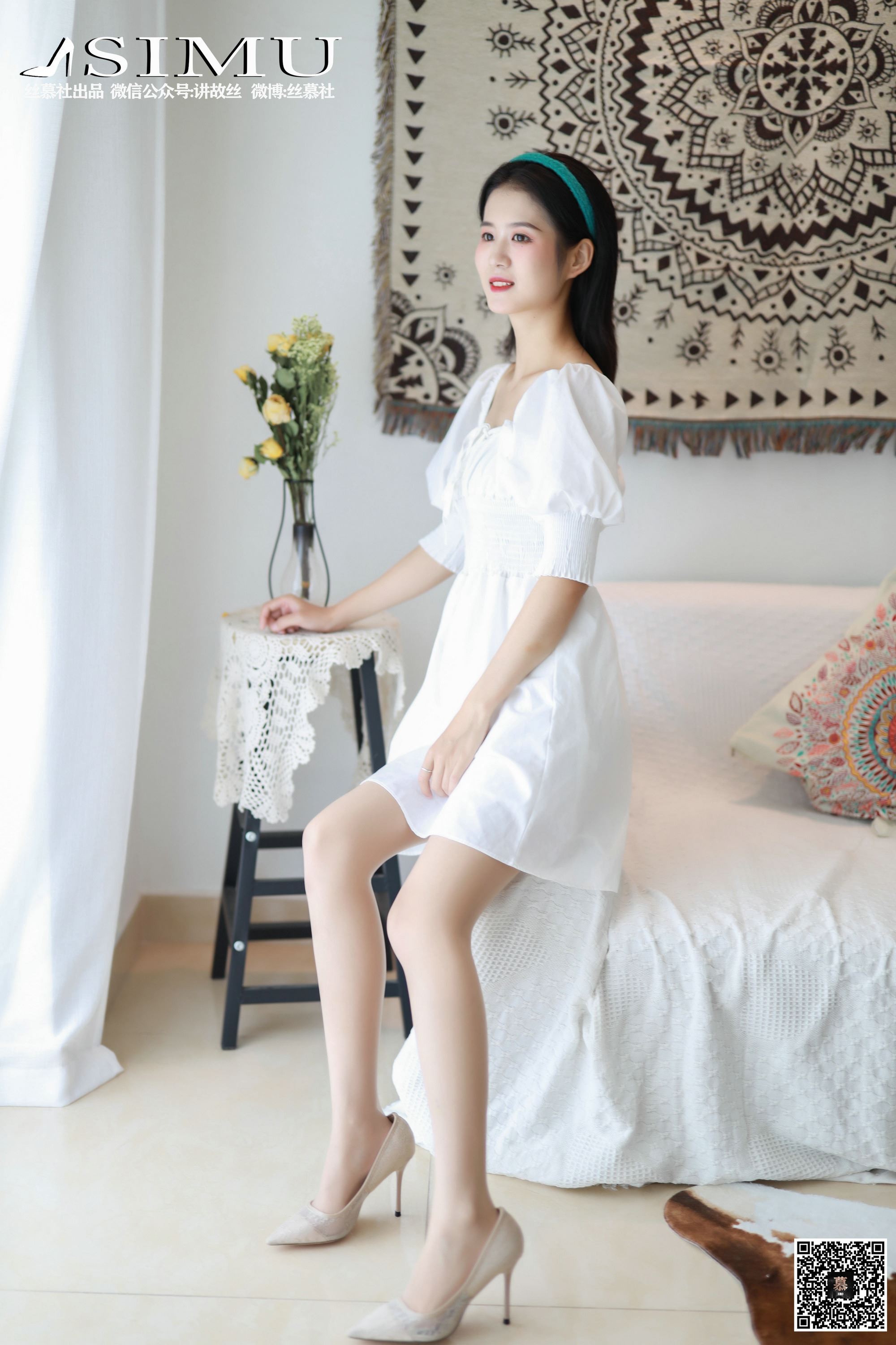 丝慕写真 SM248 新模 - 春丝满园关不住