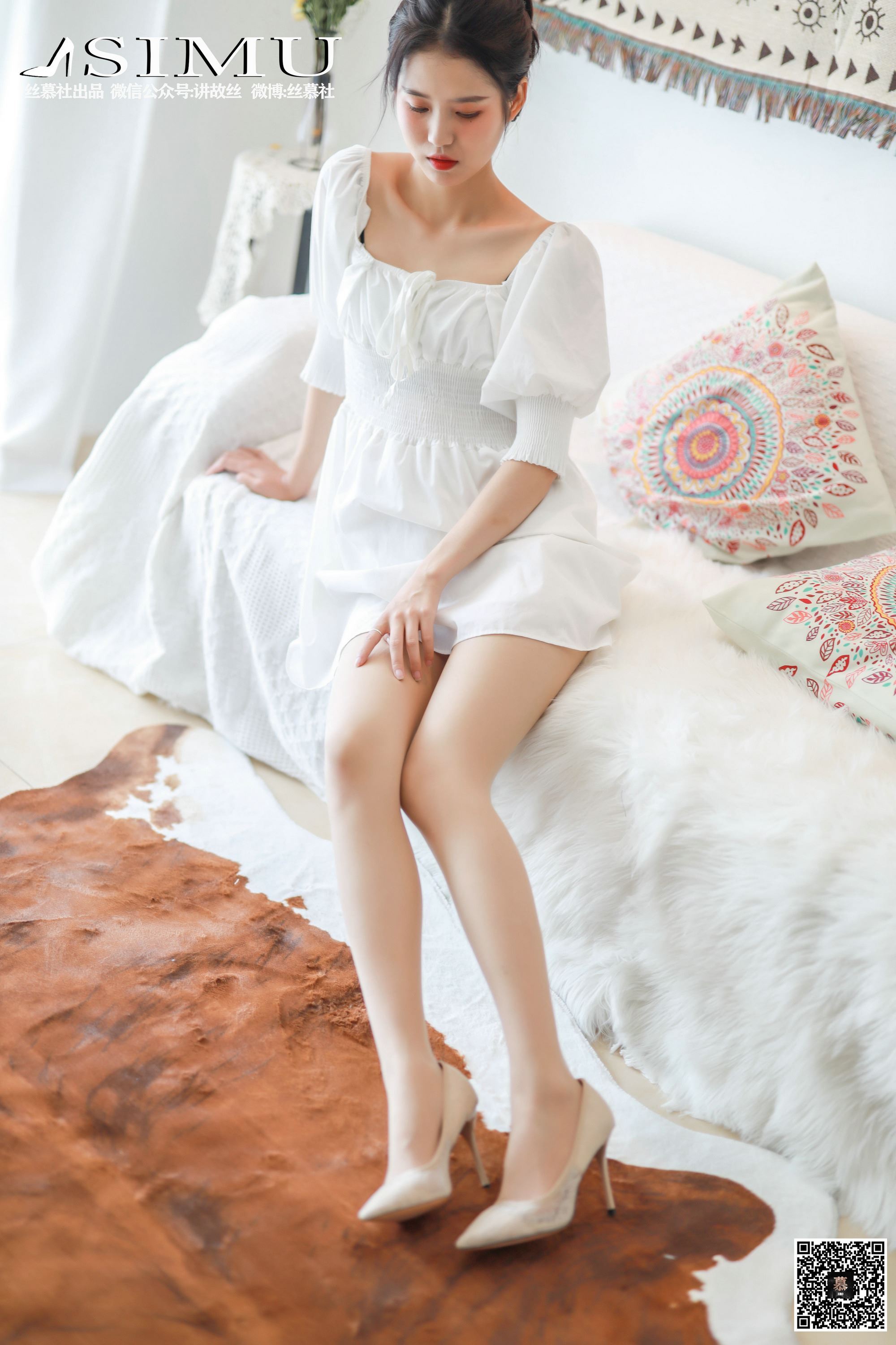 丝慕写真 SM248 新模 - 春丝满园关不住