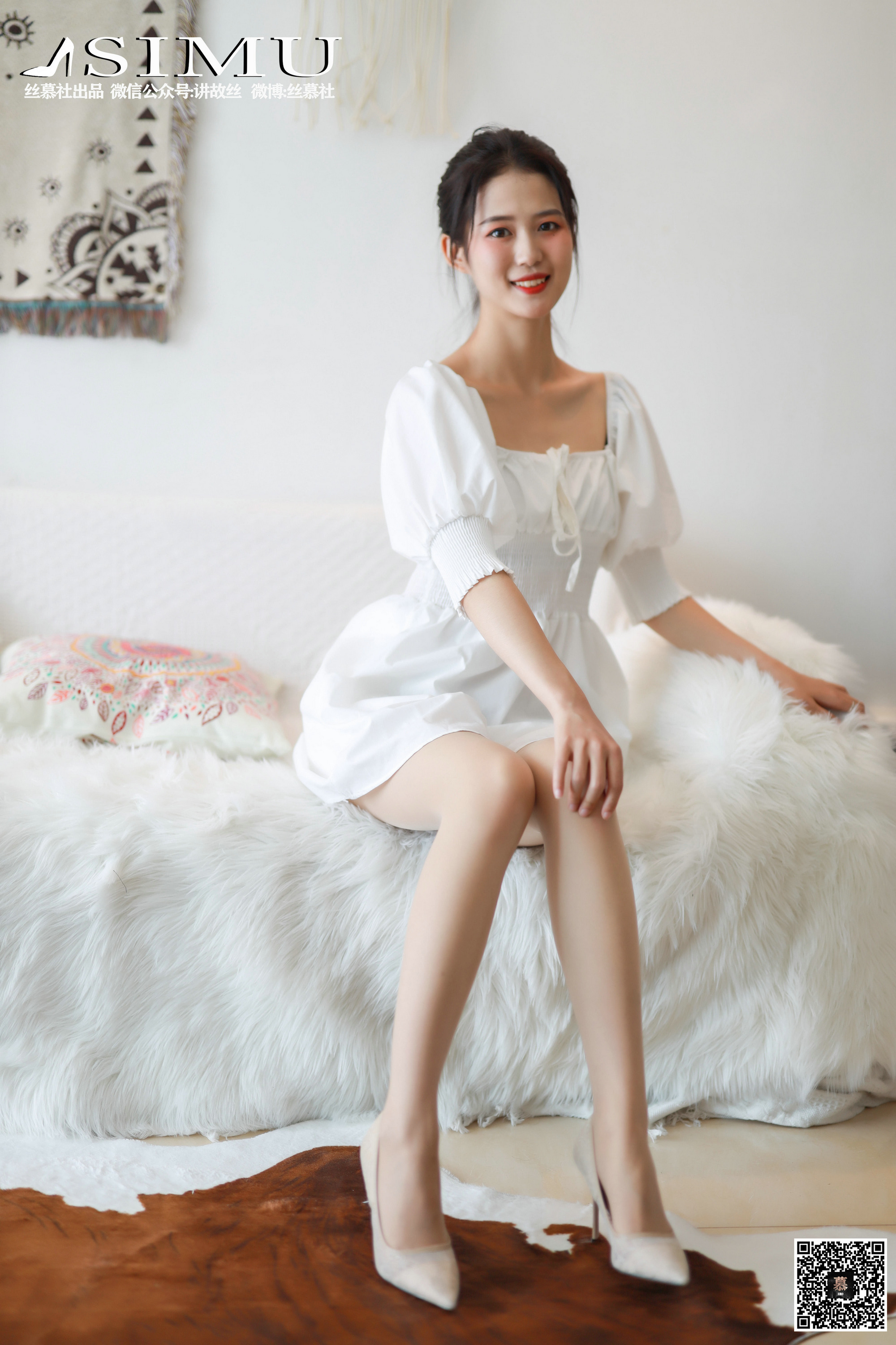 丝慕写真 SM248 新模 - 春丝满园关不住