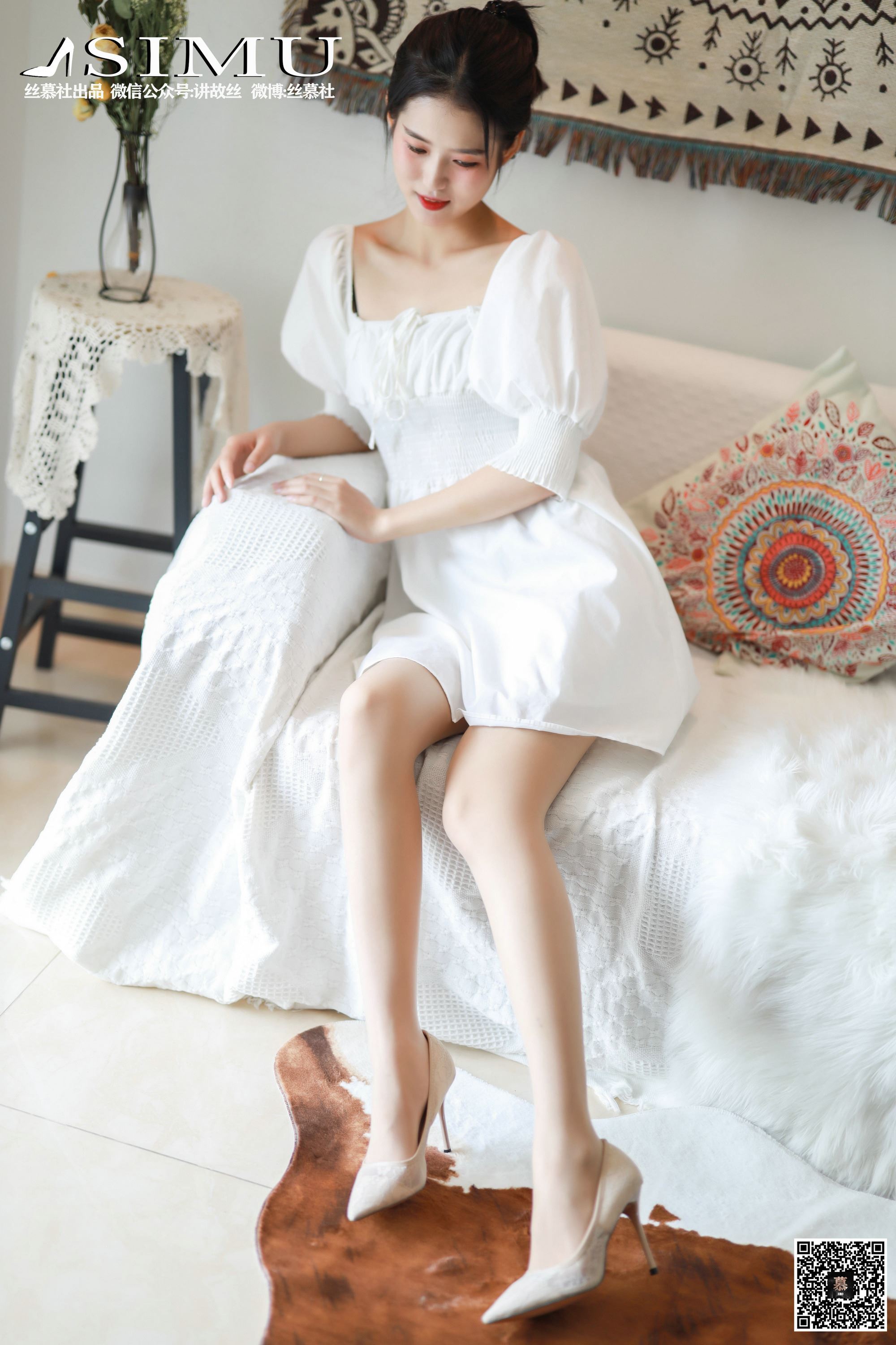 丝慕写真 SM248 新模 - 春丝满园关不住