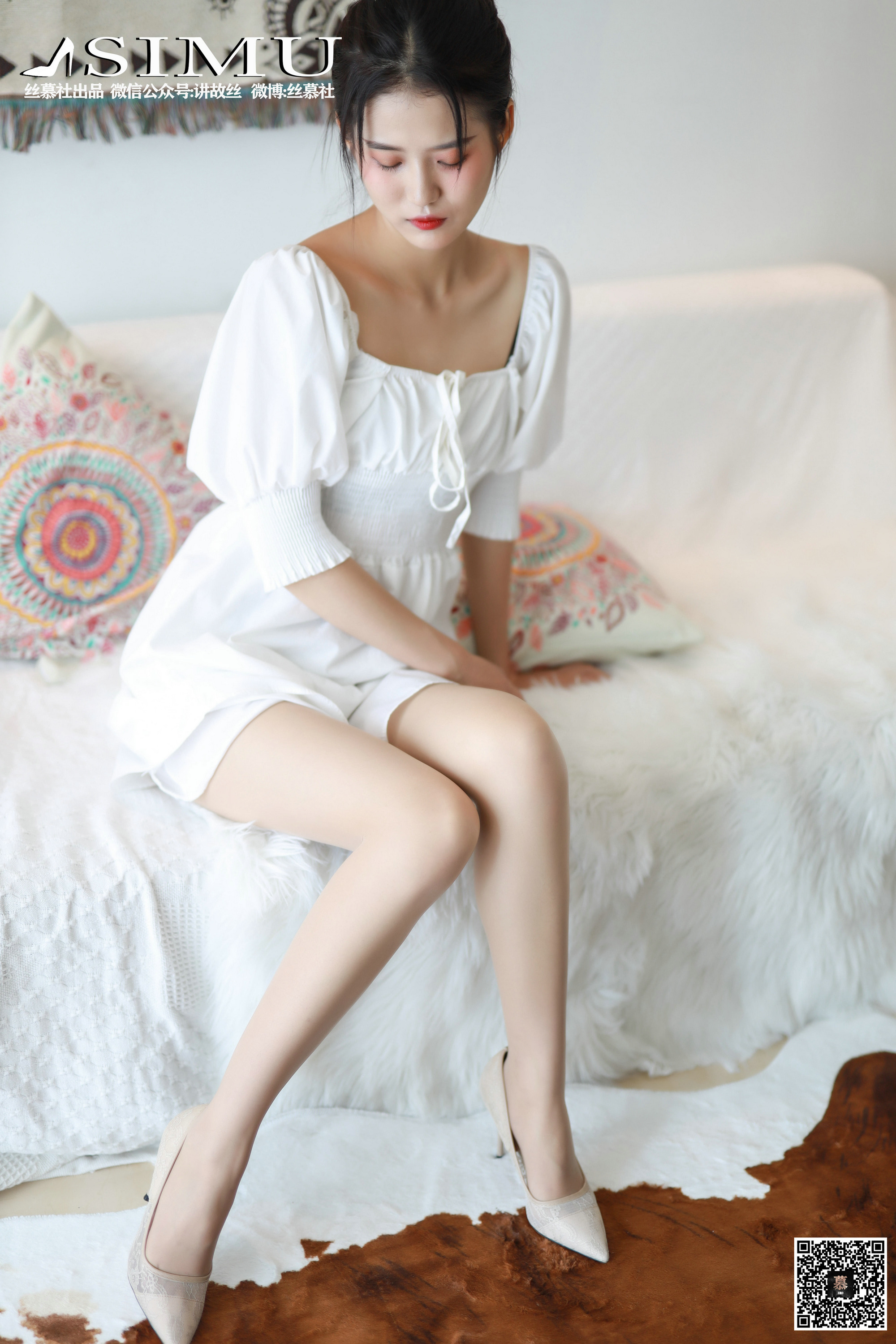 丝慕写真 SM248 新模 - 春丝满园关不住