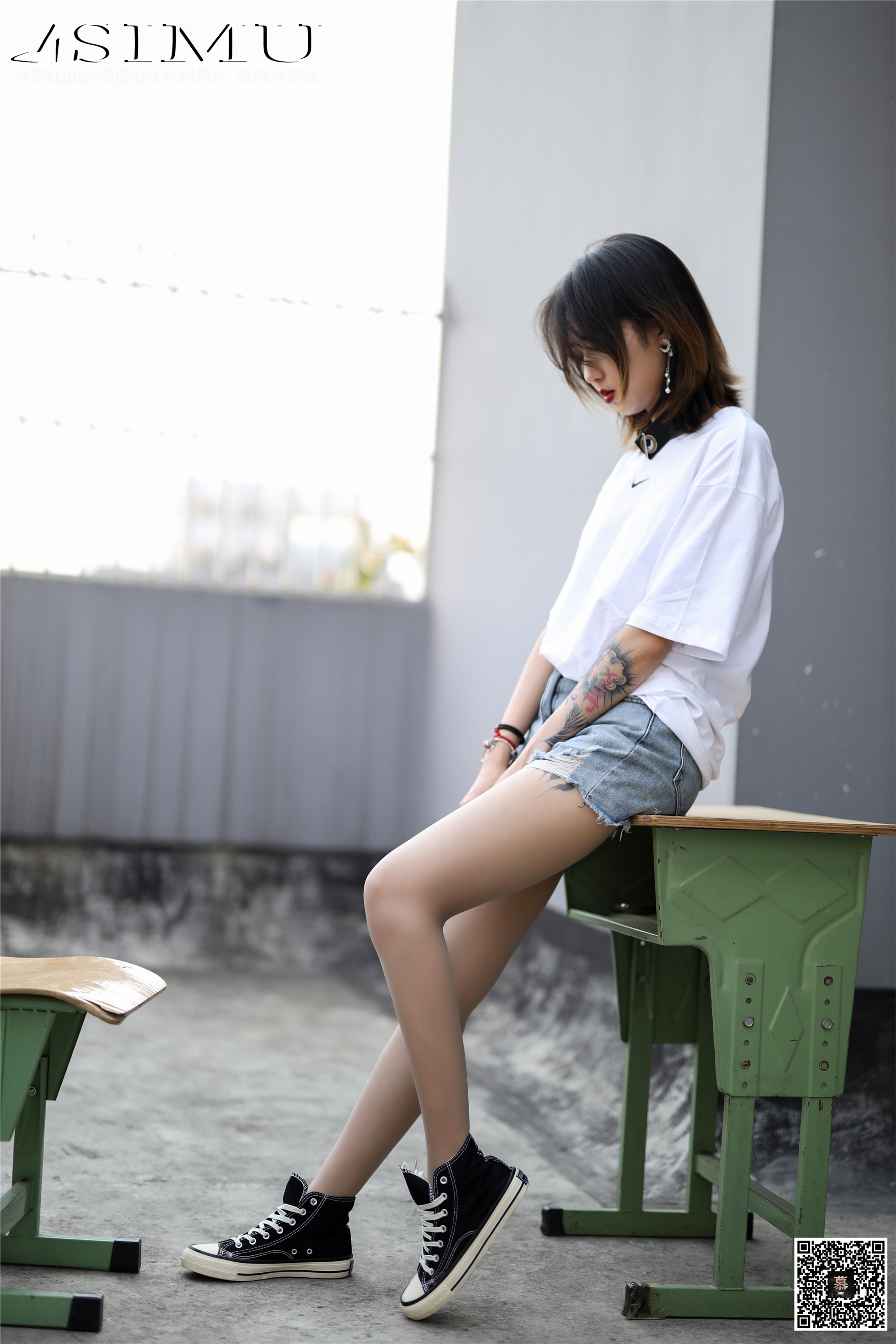 丝慕写真 SM250 新模《纹身酷girl》