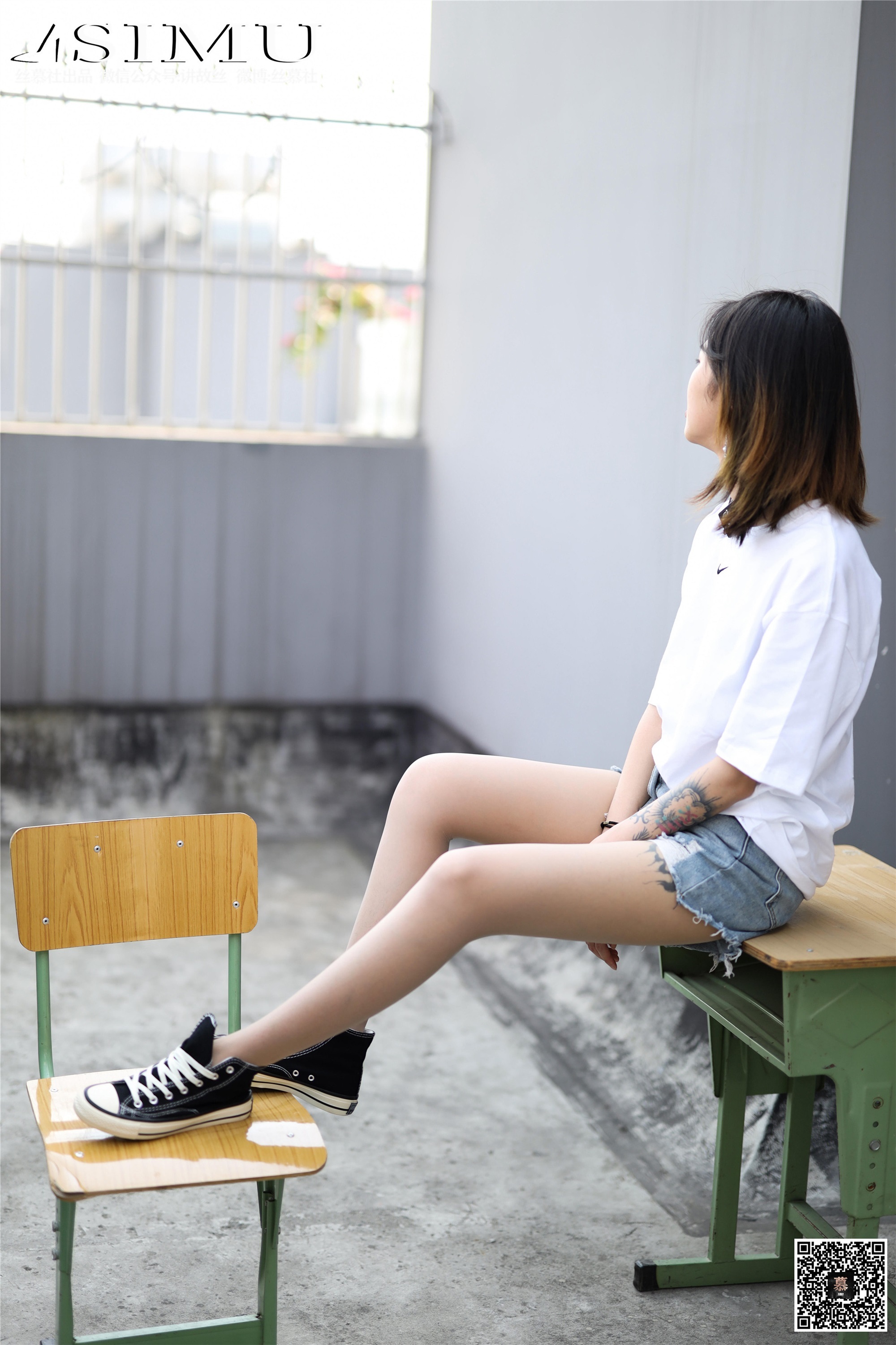 丝慕写真 SM250 新模《纹身酷girl》