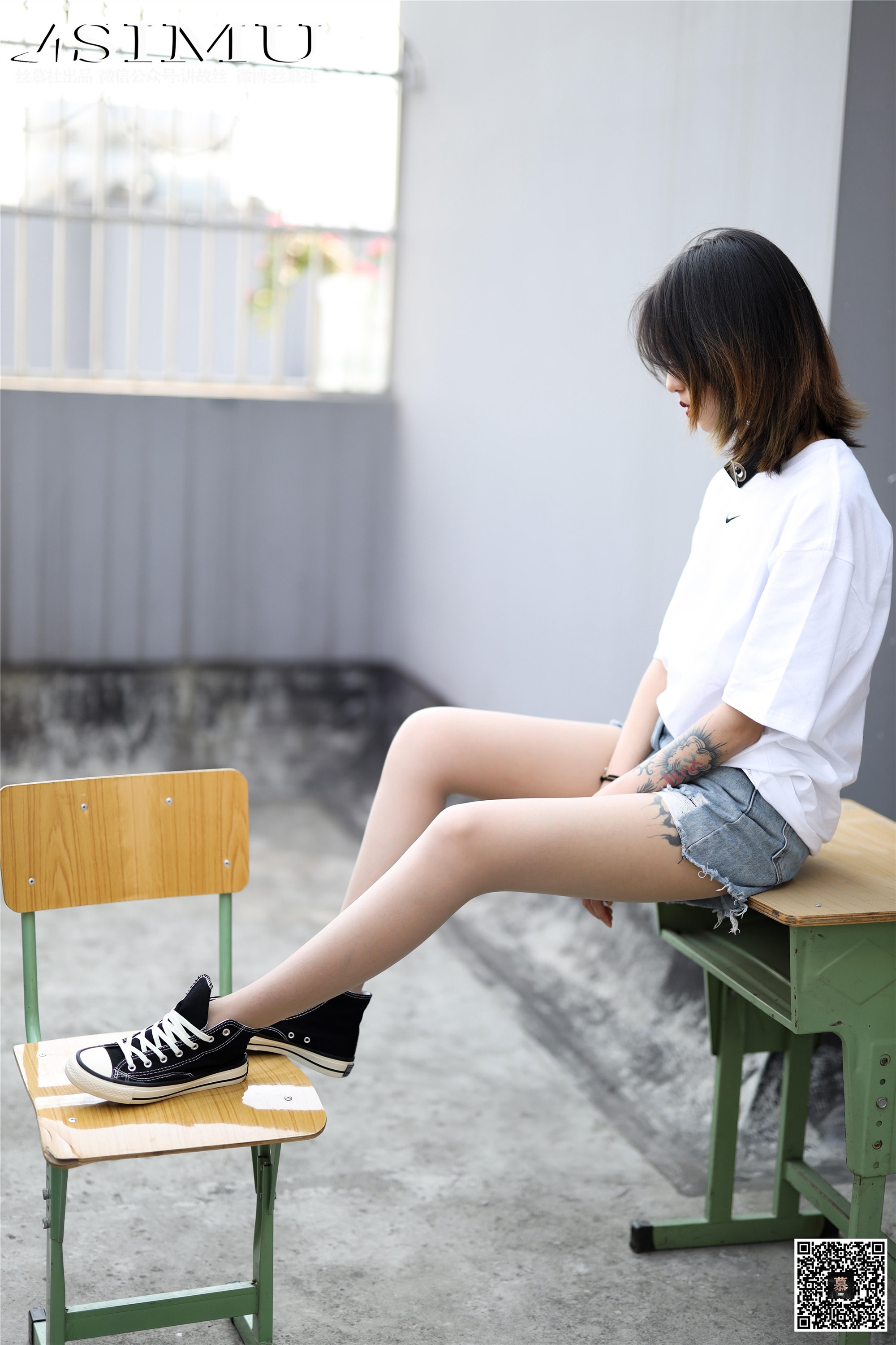 丝慕写真 SM250 新模《纹身酷girl》