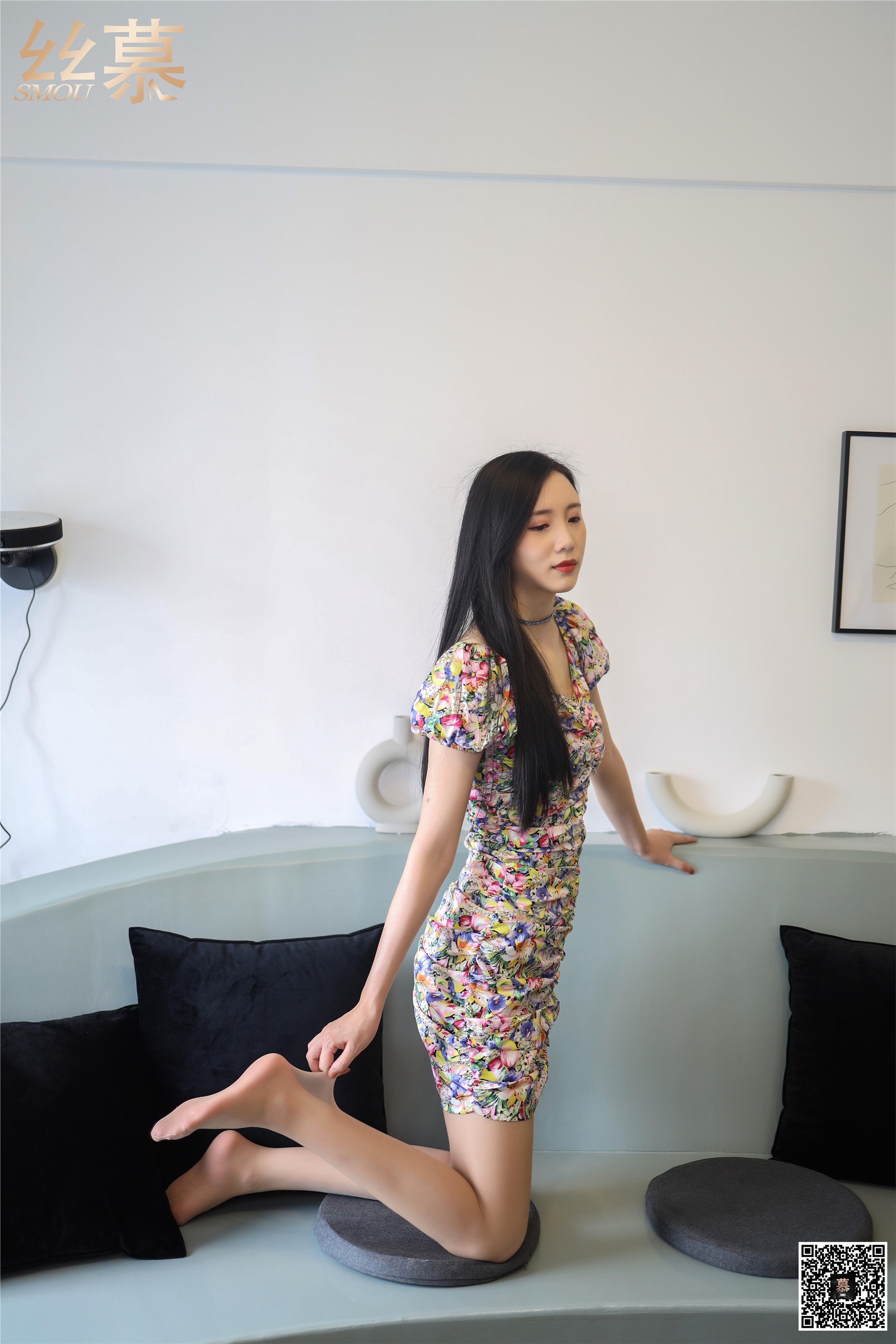 丝慕写真 SM258 紫宁《花花世界迷人眼》