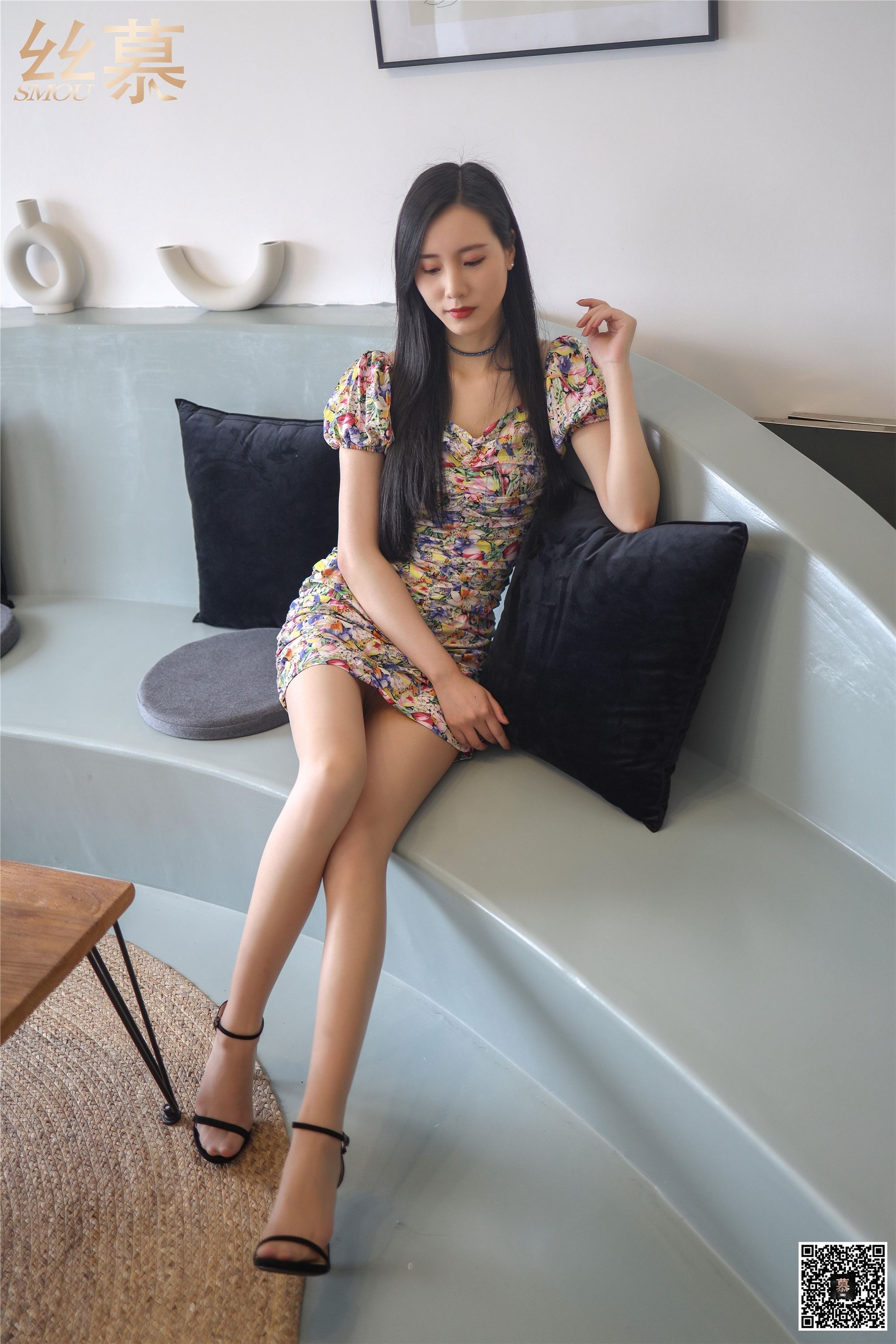 丝慕写真 SM258 紫宁《花花世界迷人眼》