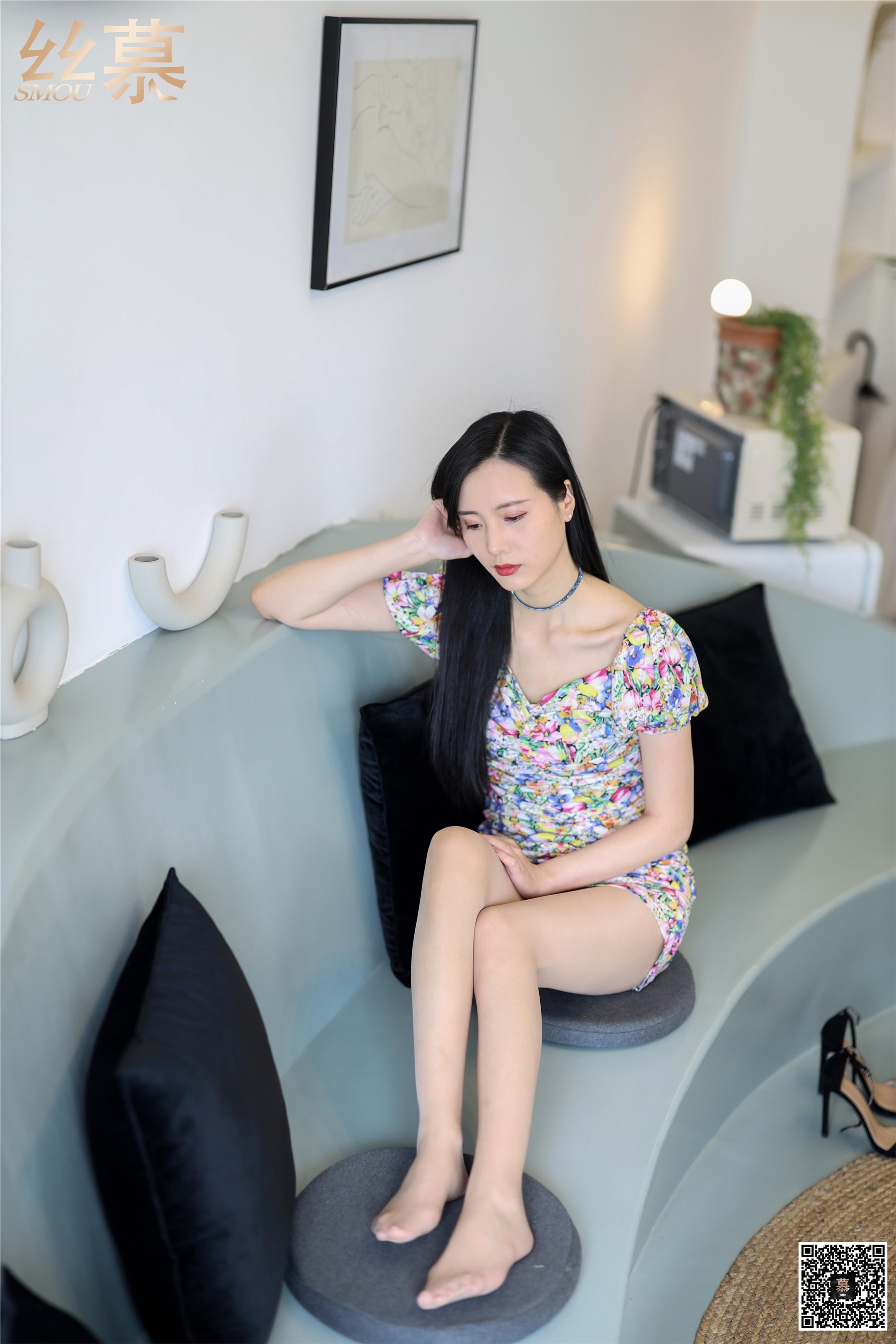 丝慕写真 SM258 紫宁《花花世界迷人眼》