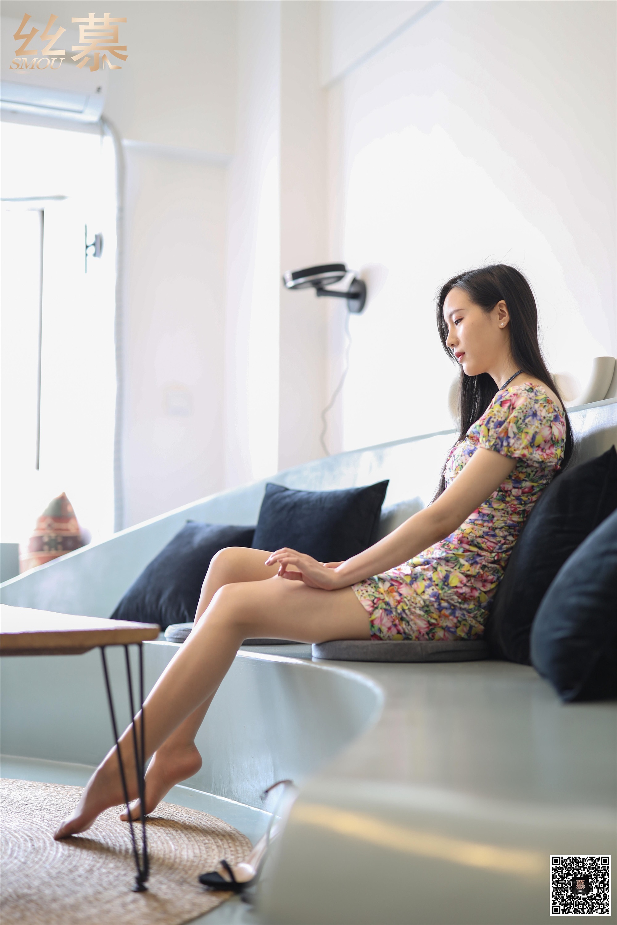 丝慕写真 SM258 紫宁《花花世界迷人眼》