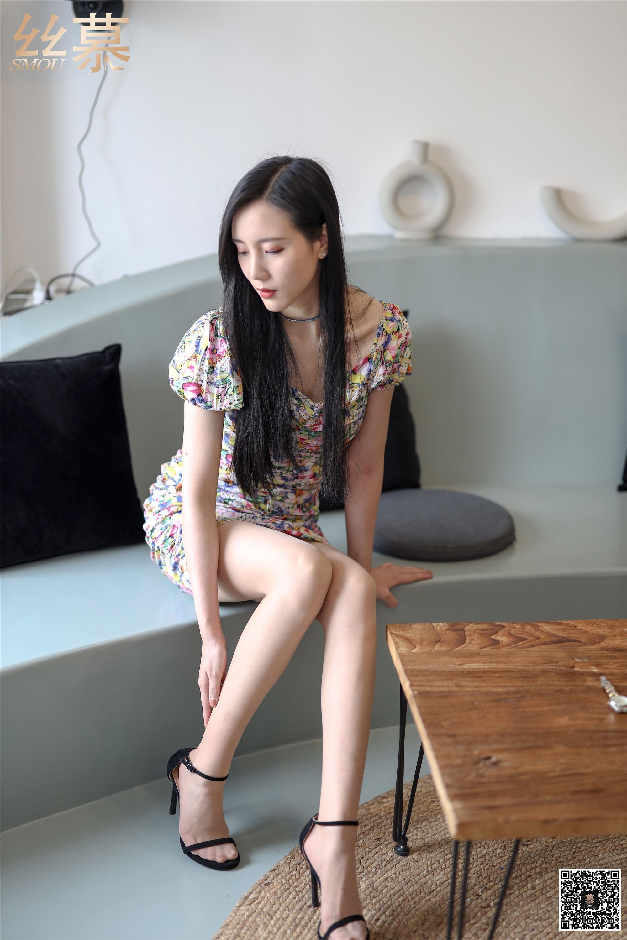 丝慕写真 SM258 紫宁《花花世界迷人眼》