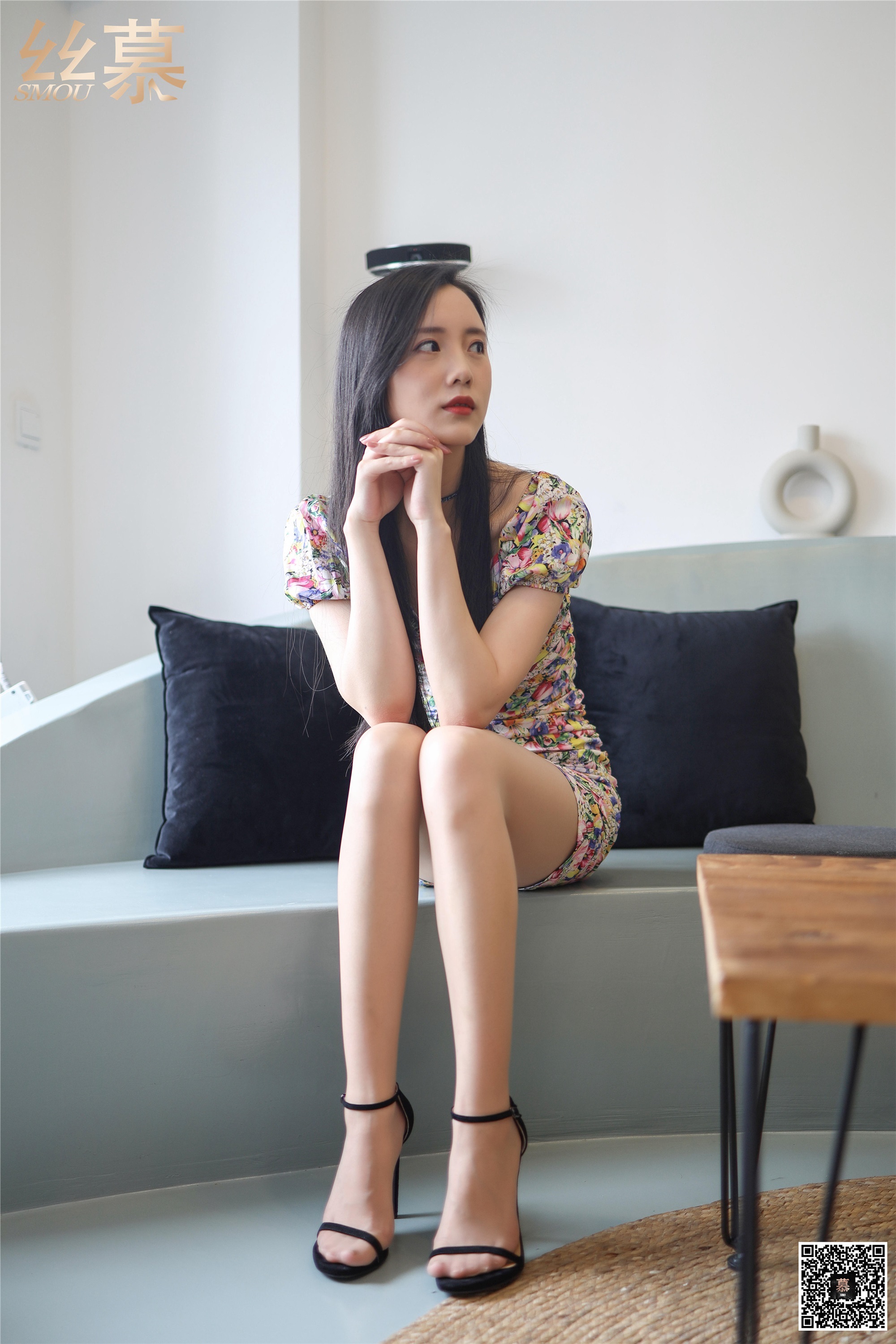 丝慕写真 SM258 紫宁《花花世界迷人眼》