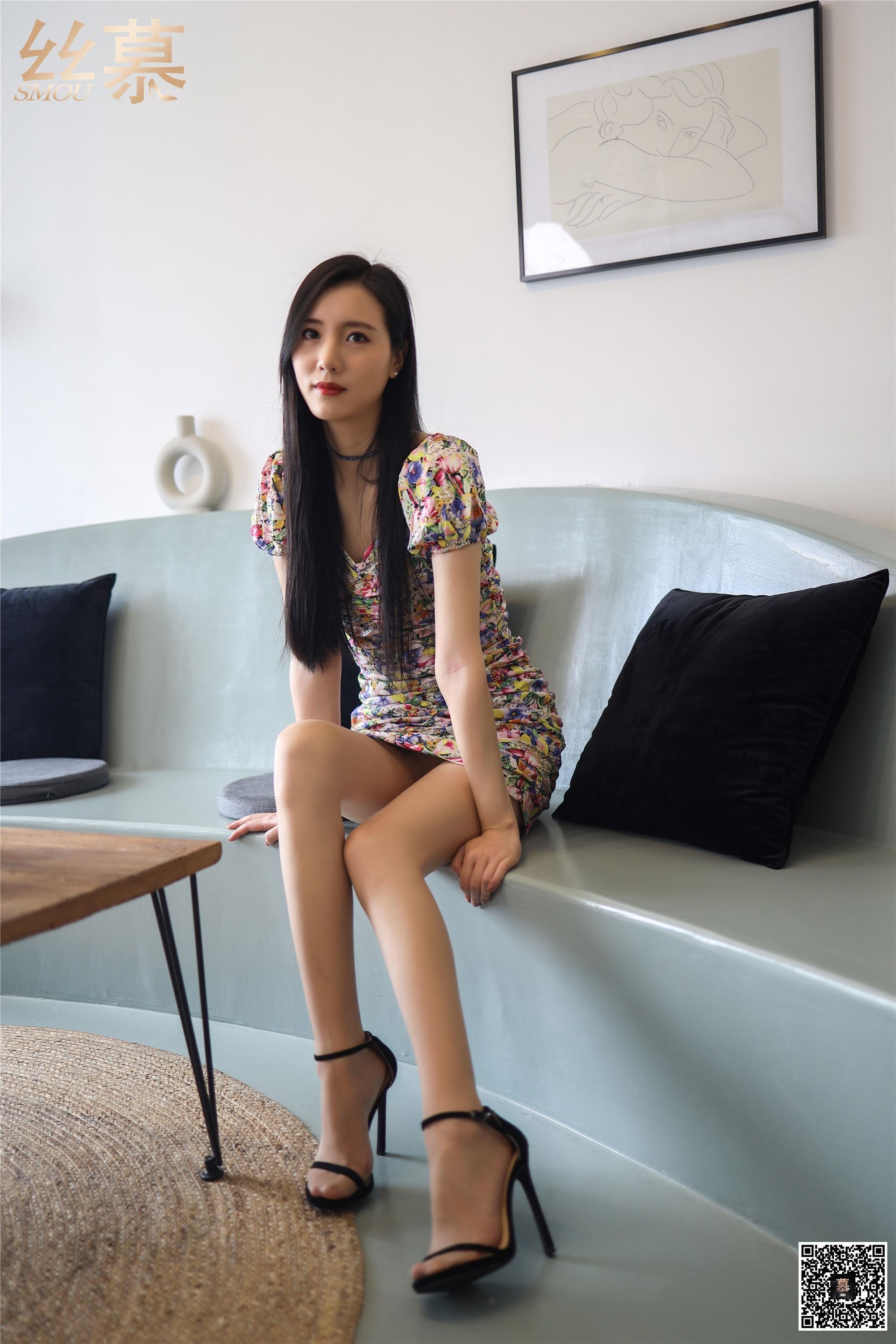 丝慕写真 SM258 紫宁《花花世界迷人眼》