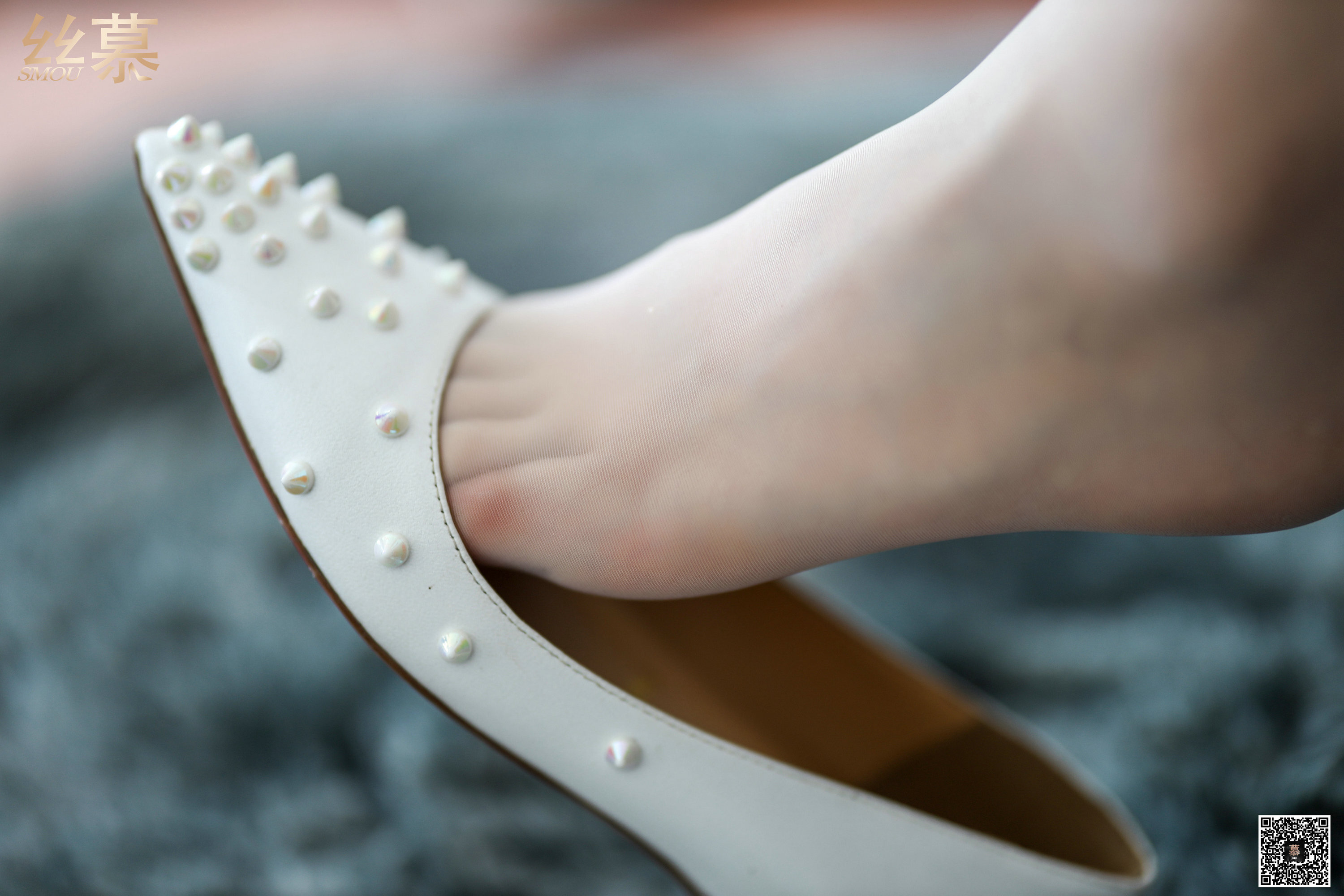 丝慕写真 SM259 米朵 - 迷人的白色危险