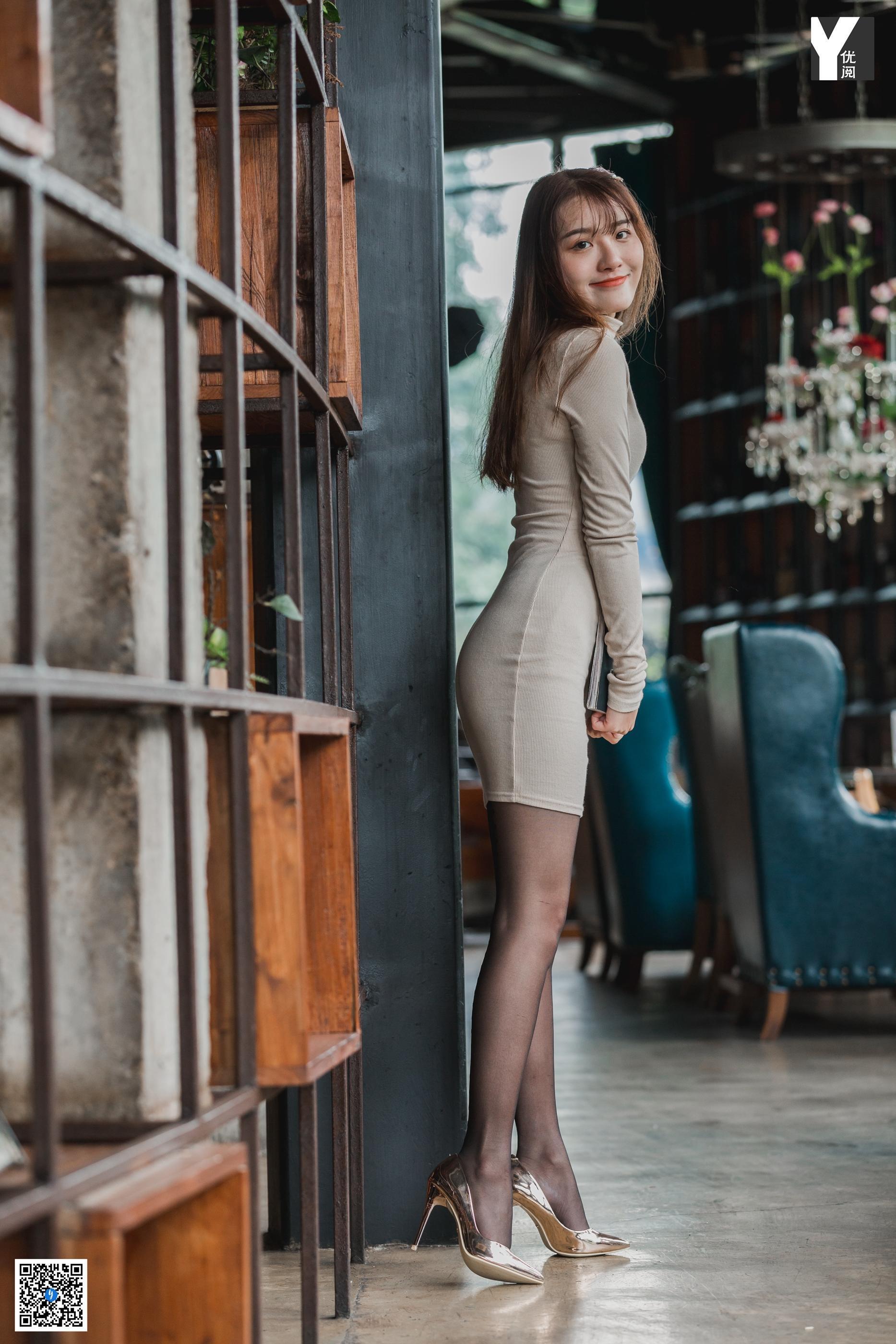 IESS异思趣向 丝享家749 婉萍《又纯又欲的黑色》