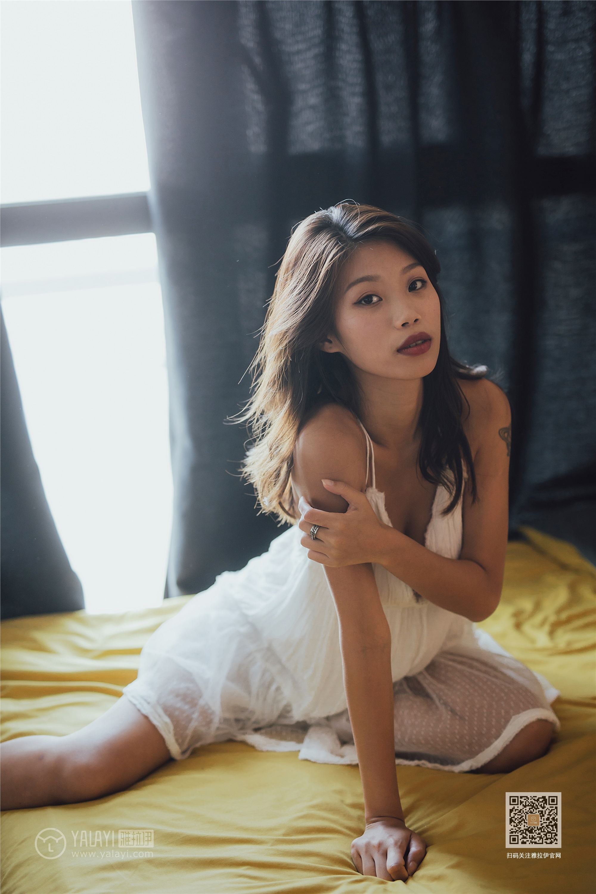 YALAYI雅拉伊  2020.01.17 Y522 静初《薄纱雾绕》