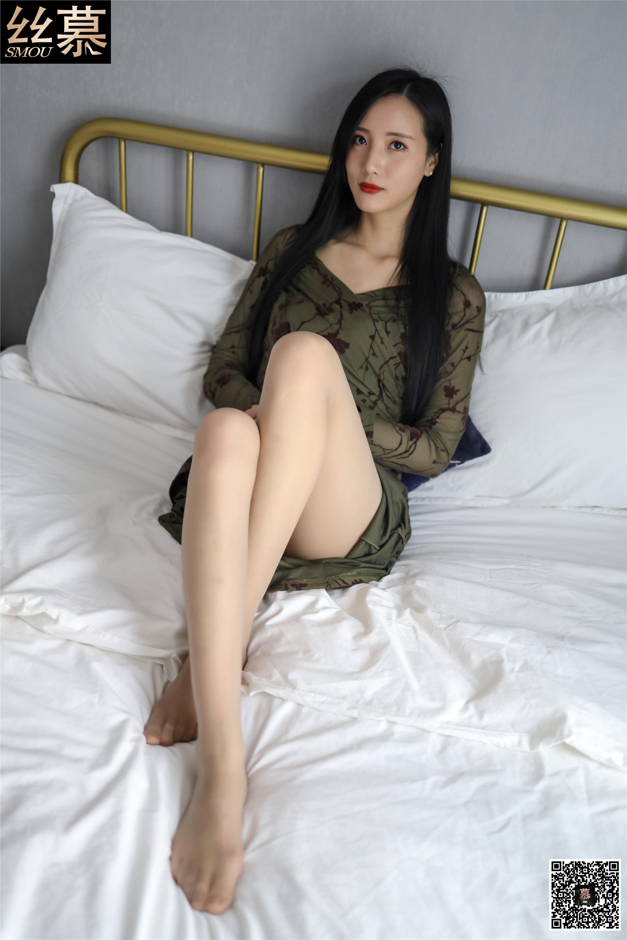 丝慕写真 SM262 天天一元 紫宁《长裙里的故事》