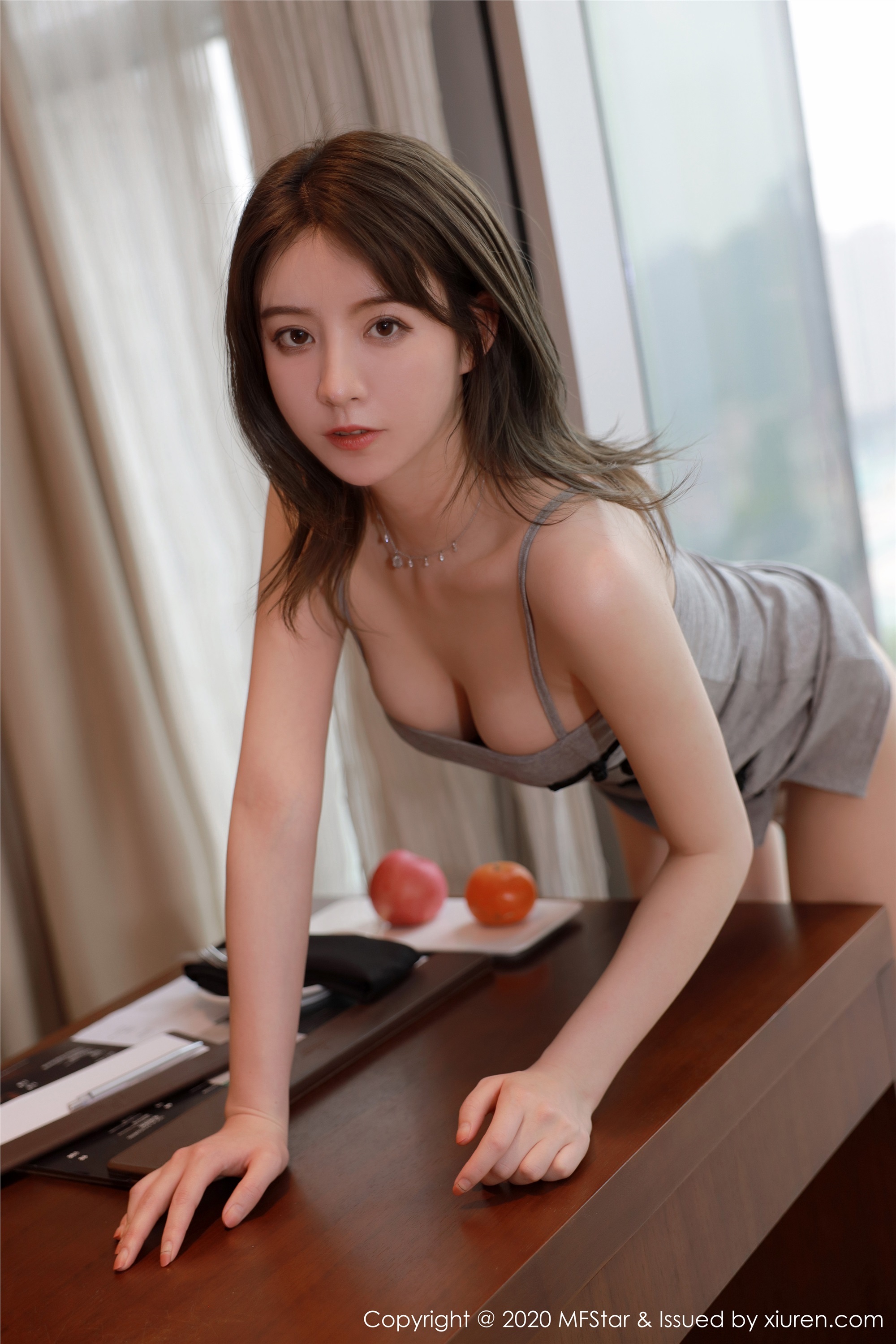 MFStar模范学院 2020.05.11 Vol.326 典雅吊裙 yoo优优