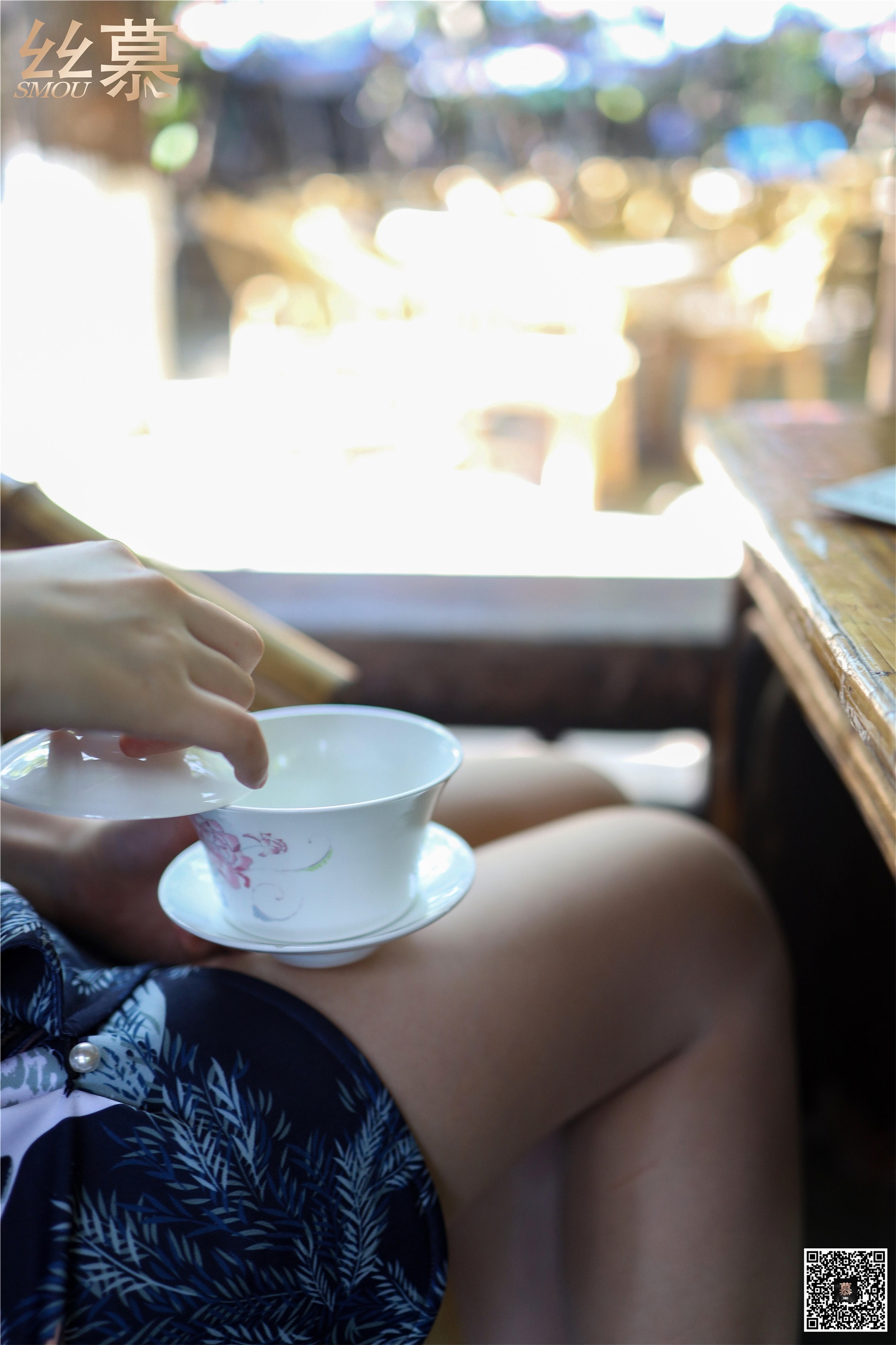 丝慕写真 SM271 天天一元 双双《成都系列01期--鹤鸣茶社》