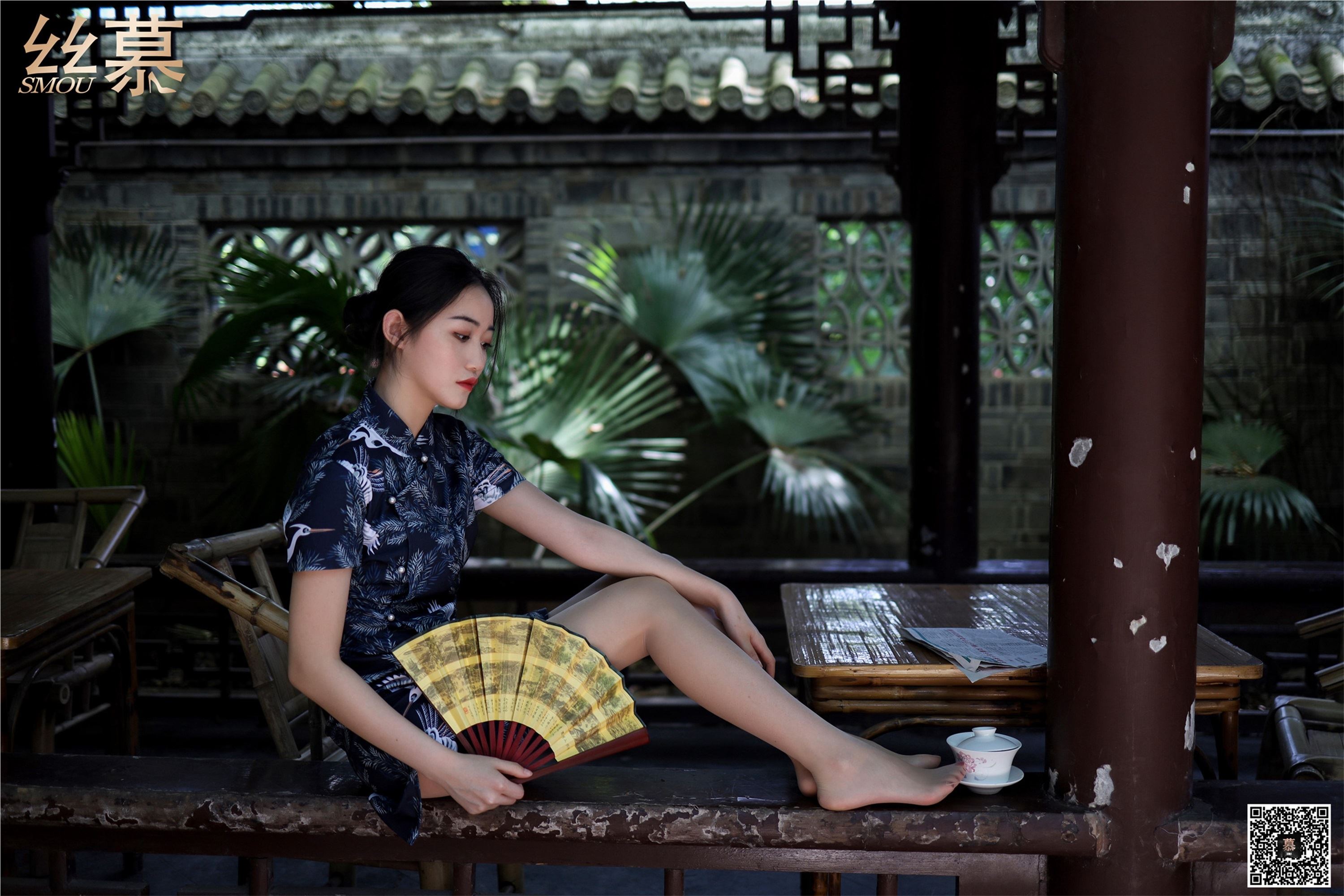 丝慕写真 SM271 天天一元 双双《成都系列01期--鹤鸣茶社》