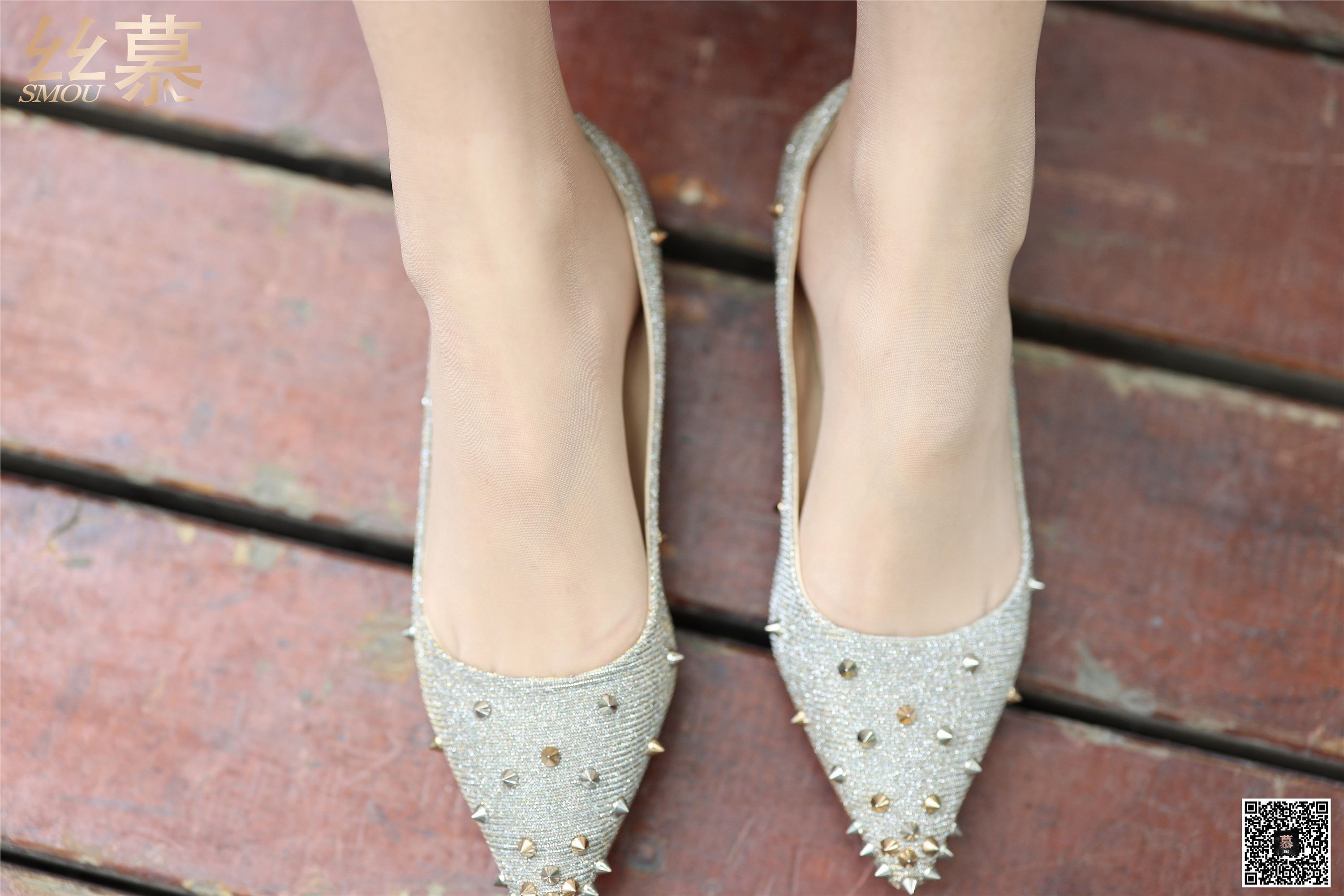 丝慕写真 SM276 天天一元 可儿《白色裤里丝》