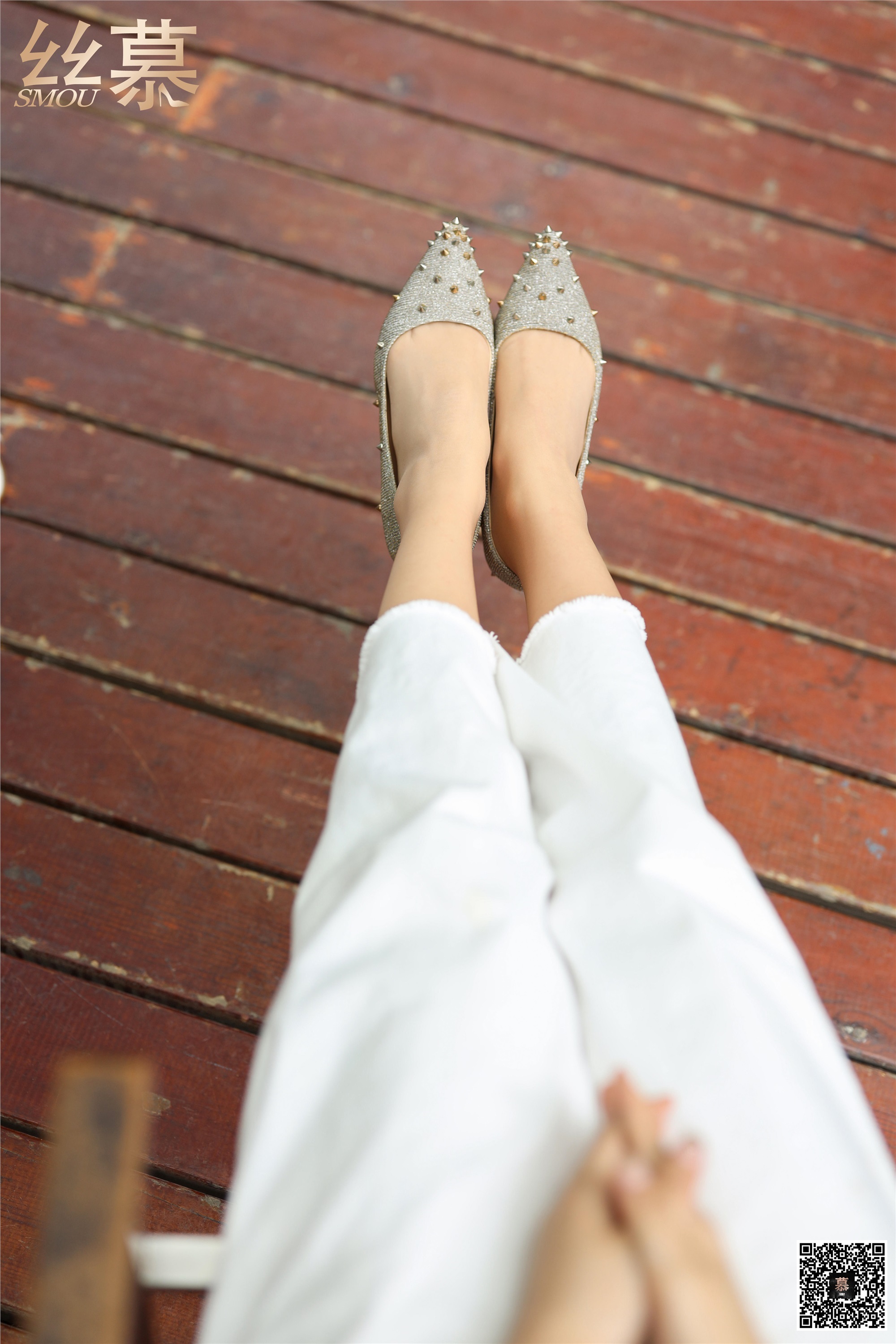 丝慕写真 SM276 天天一元 可儿《白色裤里丝》