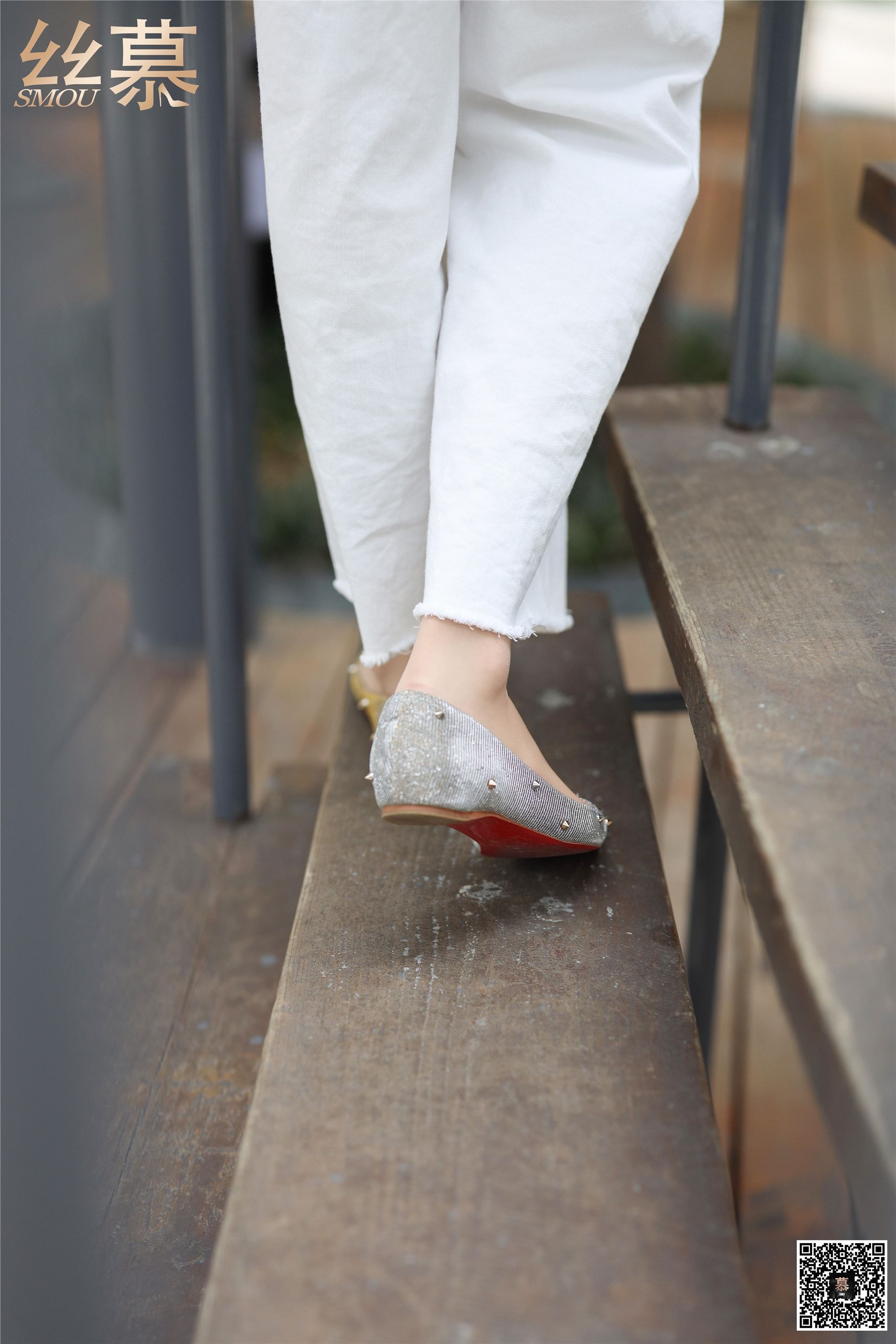 丝慕写真 SM276 天天一元 可儿《白色裤里丝》