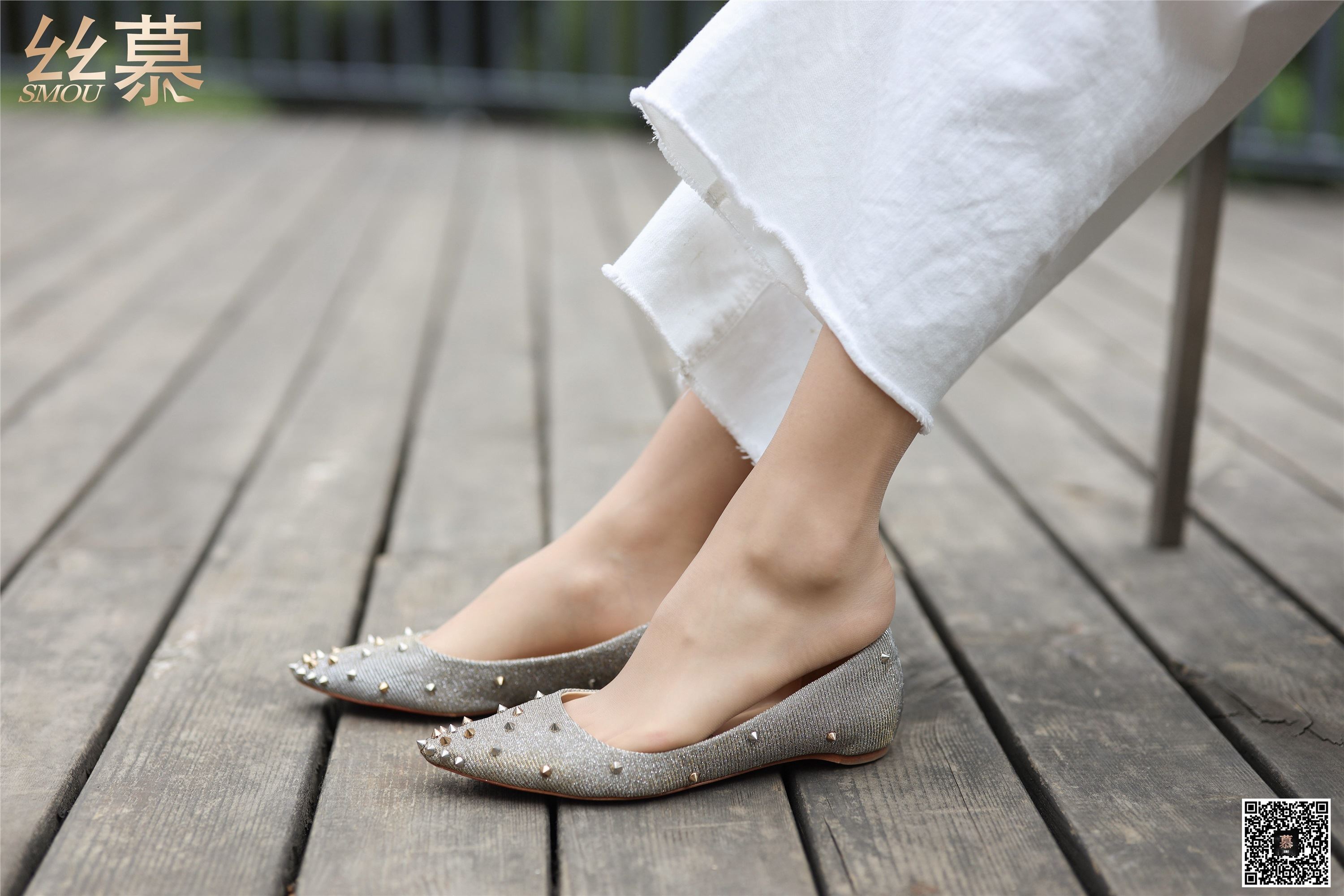 丝慕写真 SM276 天天一元 可儿《白色裤里丝》