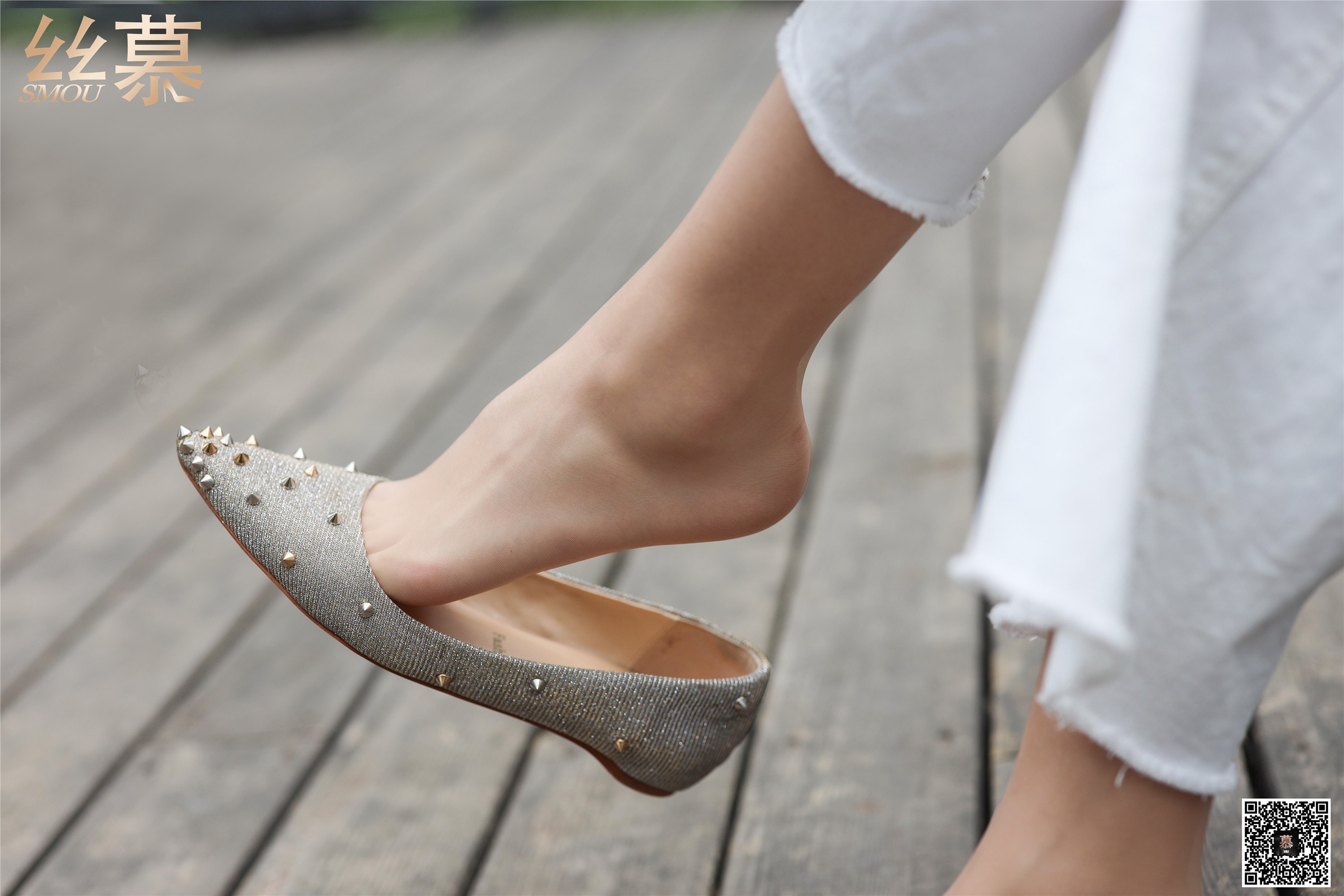 丝慕写真 SM276 天天一元 可儿《白色裤里丝》