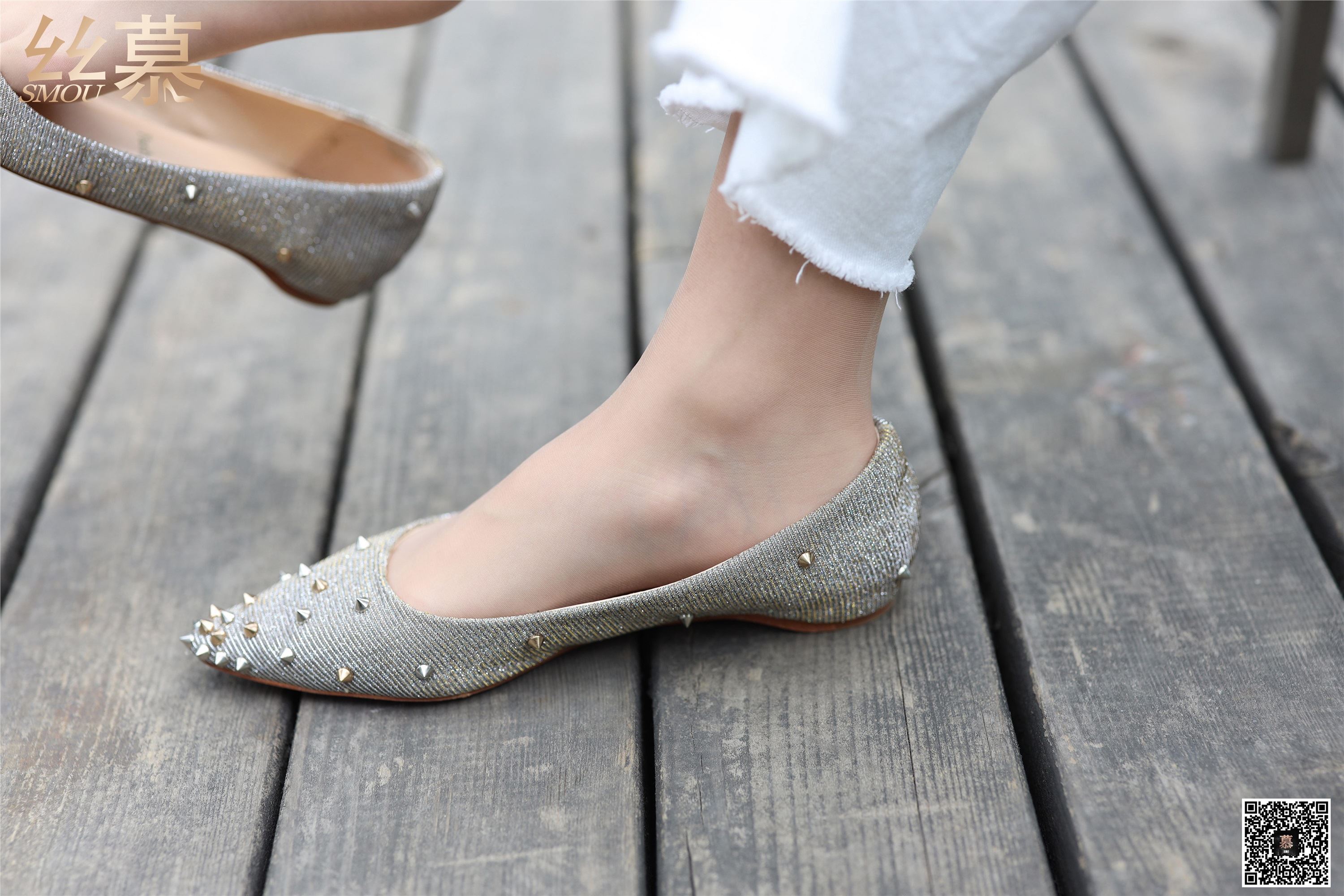 丝慕写真 SM276 天天一元 可儿《白色裤里丝》