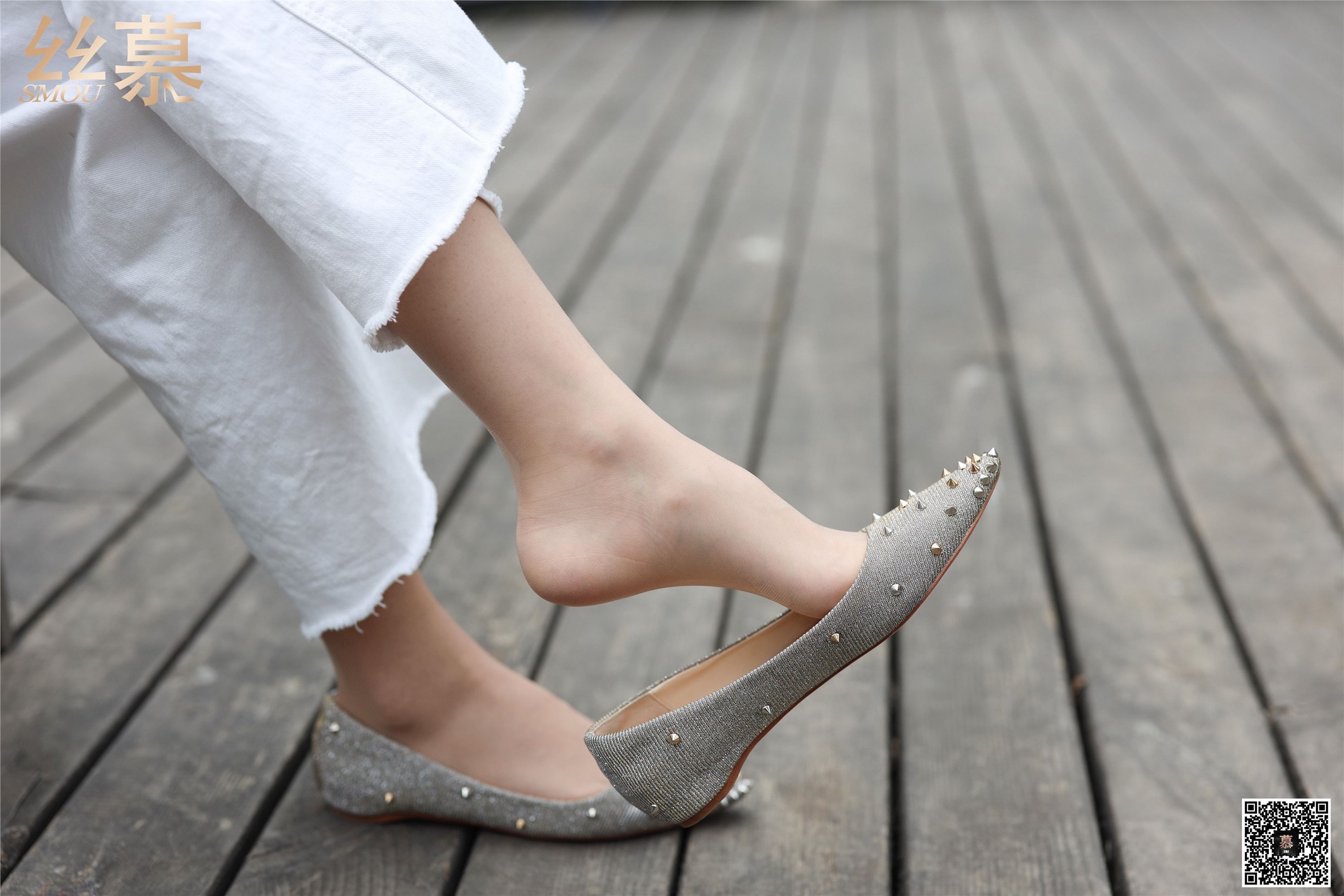 丝慕写真 SM276 天天一元 可儿《白色裤里丝》