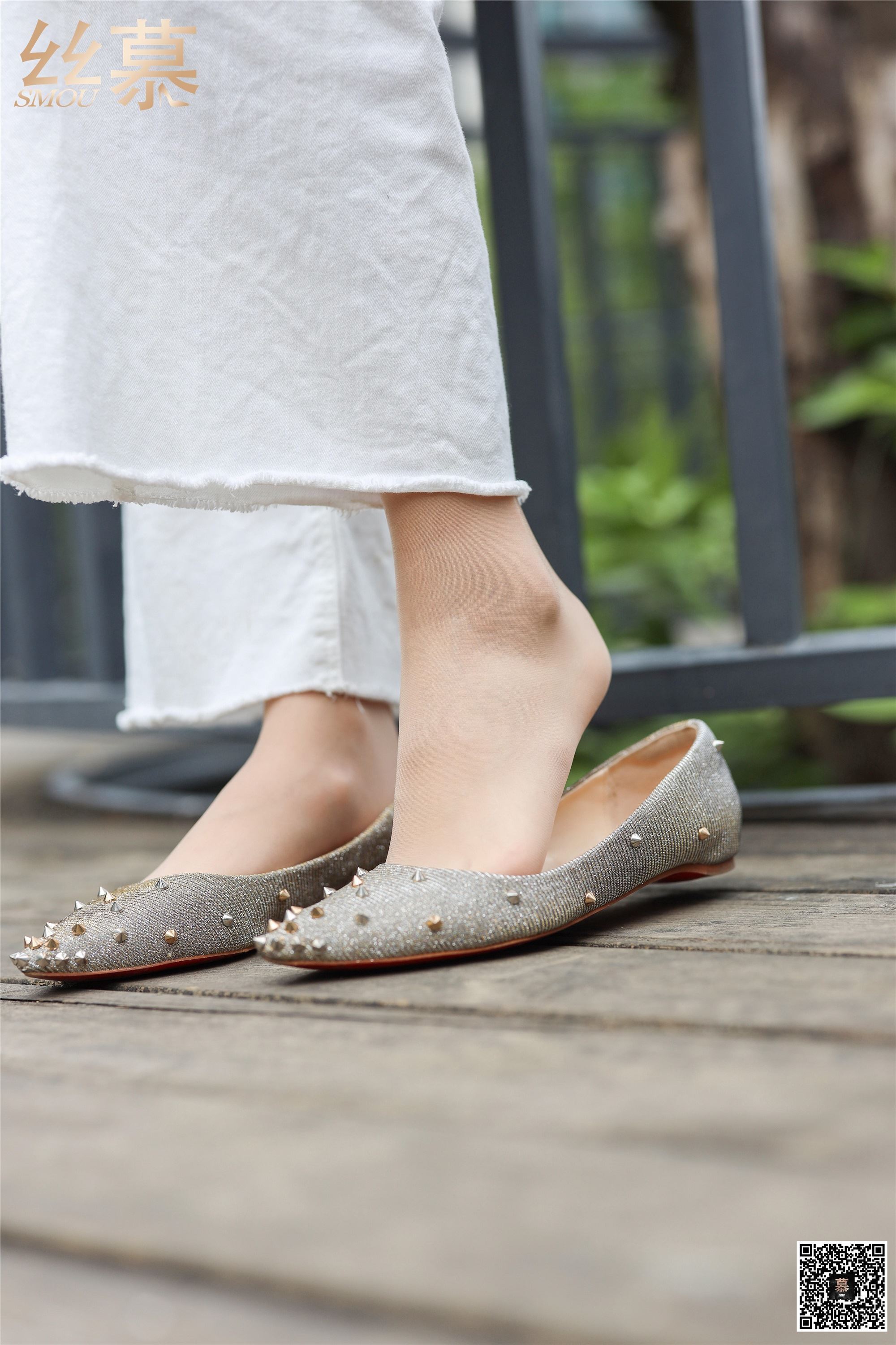 丝慕写真 SM276 天天一元 可儿《白色裤里丝》