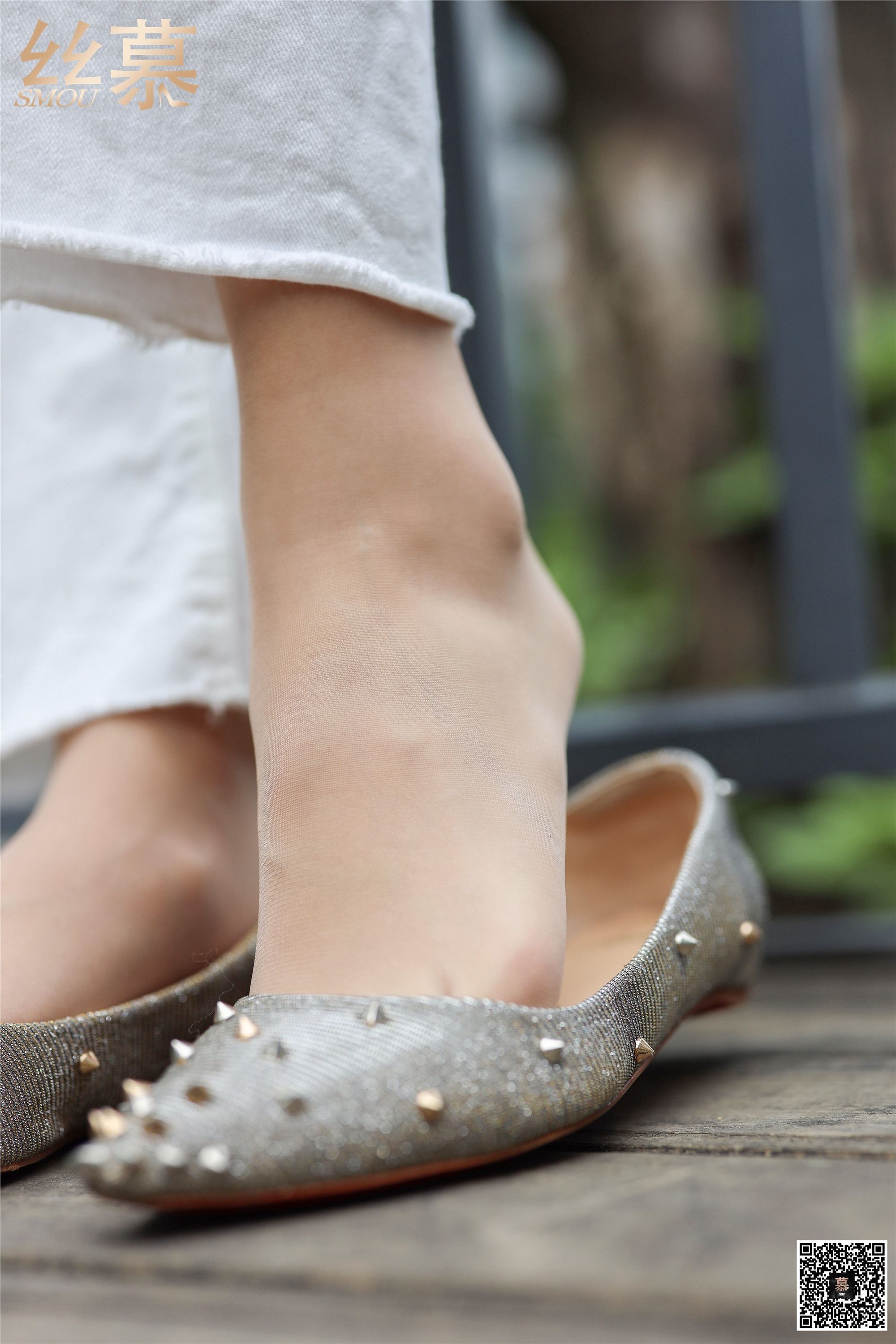 丝慕写真 SM276 天天一元 可儿《白色裤里丝》