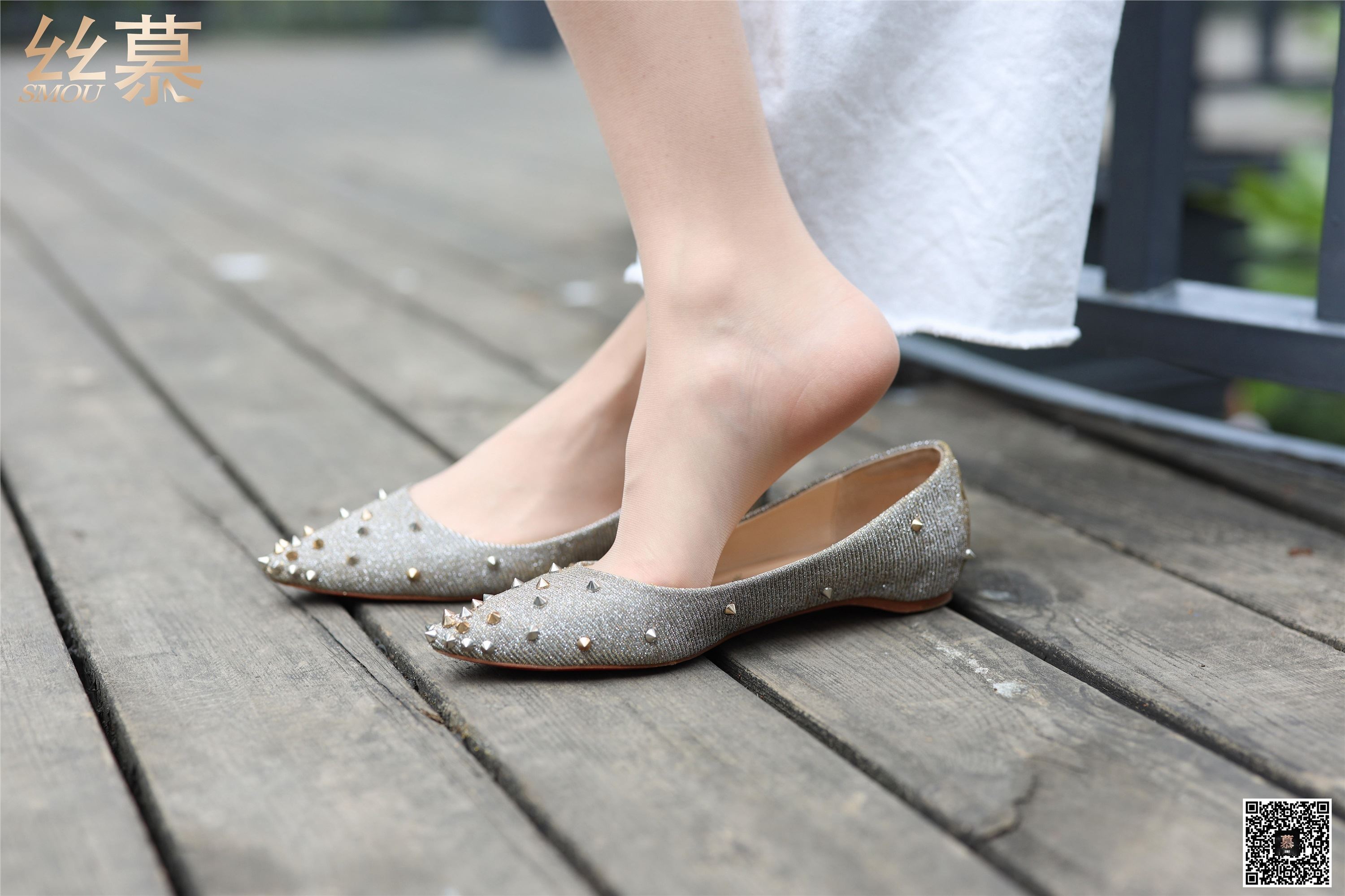 丝慕写真 SM276 天天一元 可儿《白色裤里丝》