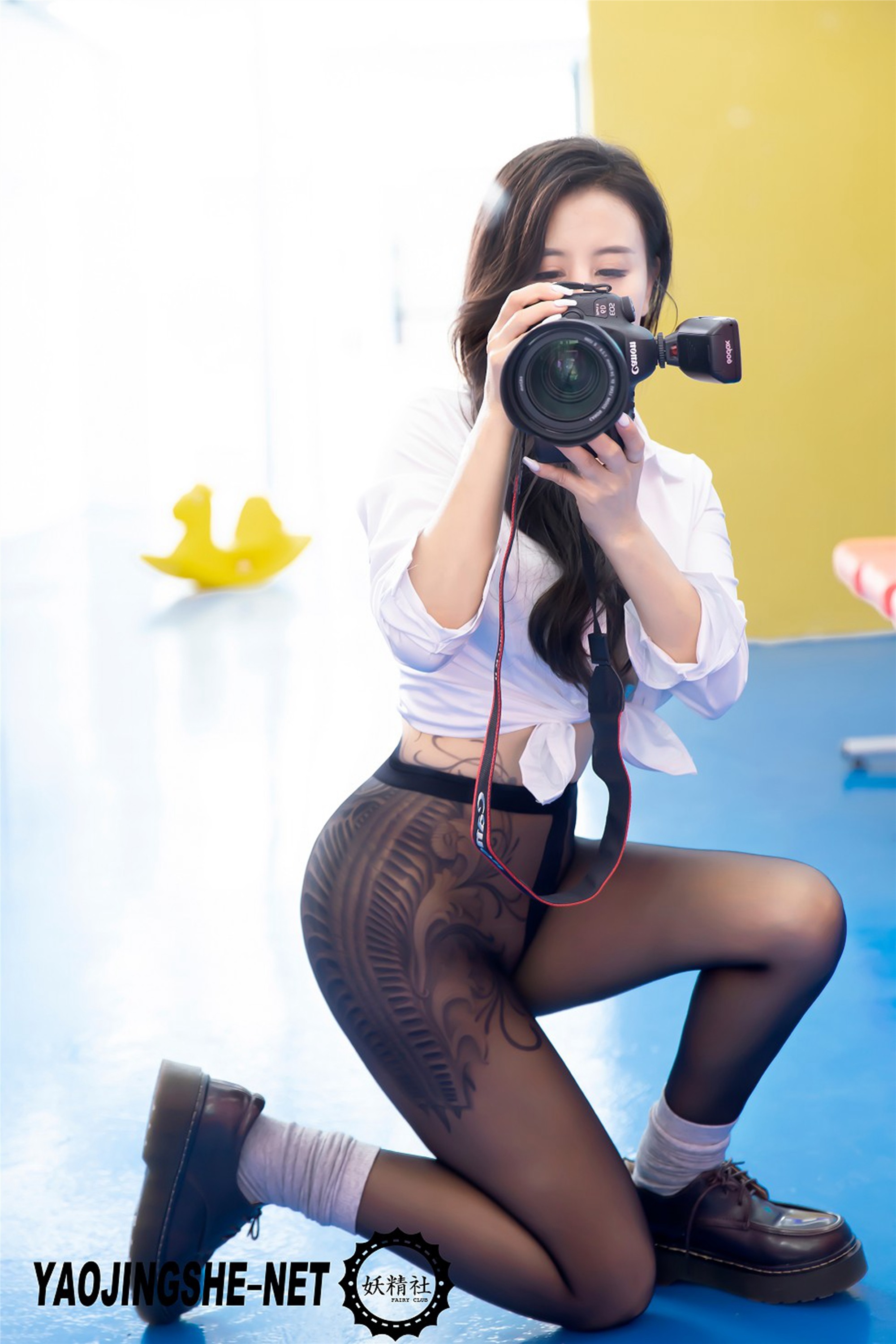 YJS妖精社 2019-09-20 Vol.003 紫嫣 自拍