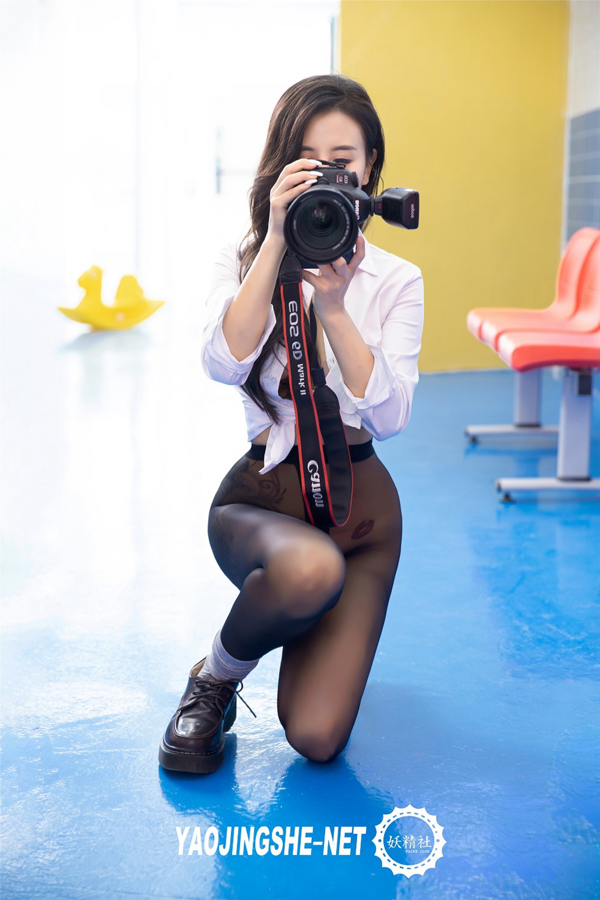 YJS妖精社 2019-09-20 Vol.003 紫嫣 自拍