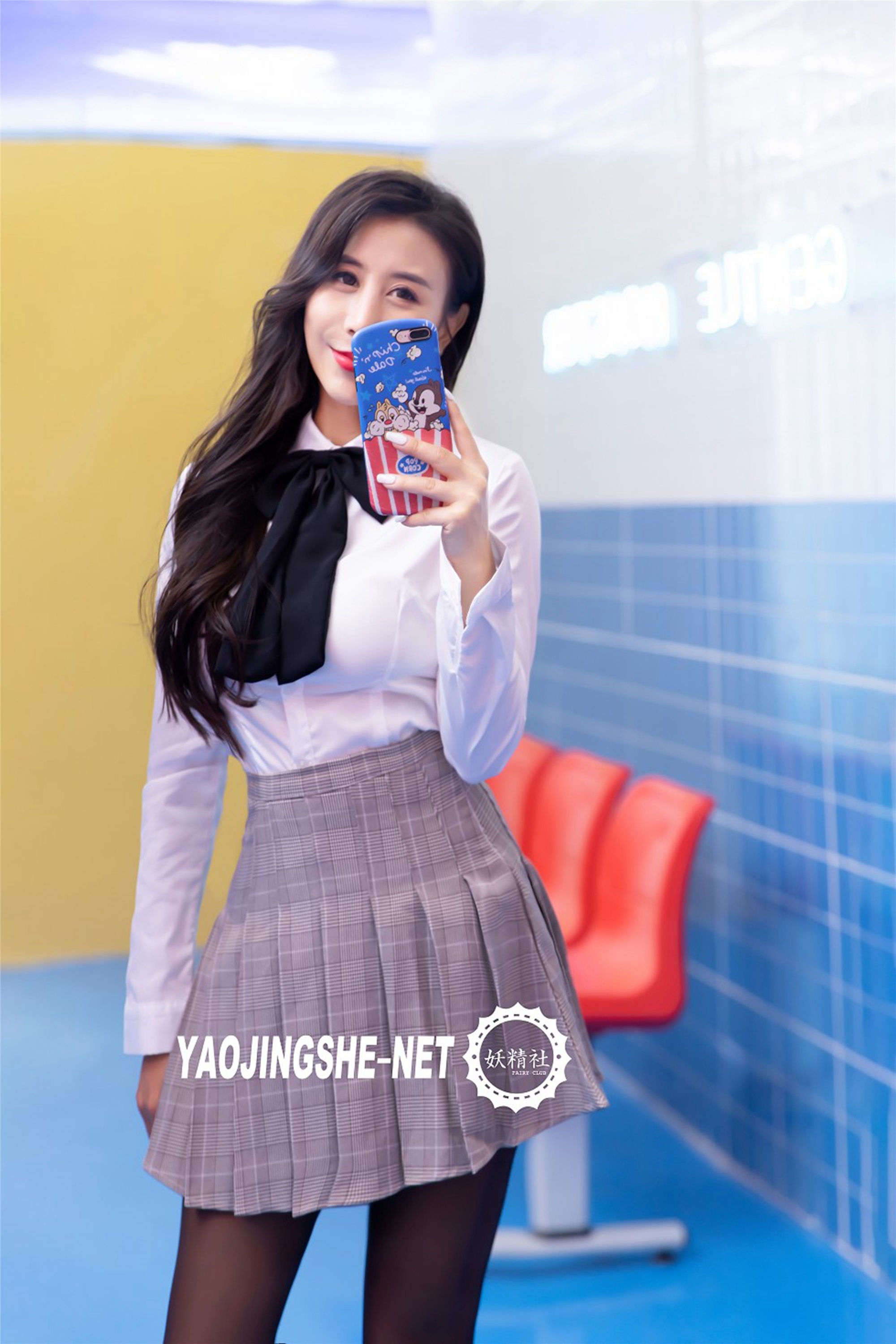 YJS妖精社 2019-09-20 Vol.003 紫嫣 自拍