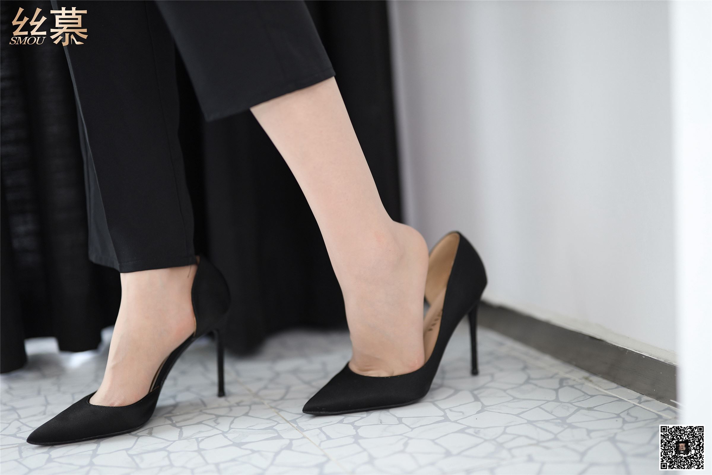 丝慕写真 SM282 紫宁《格调西装裤》