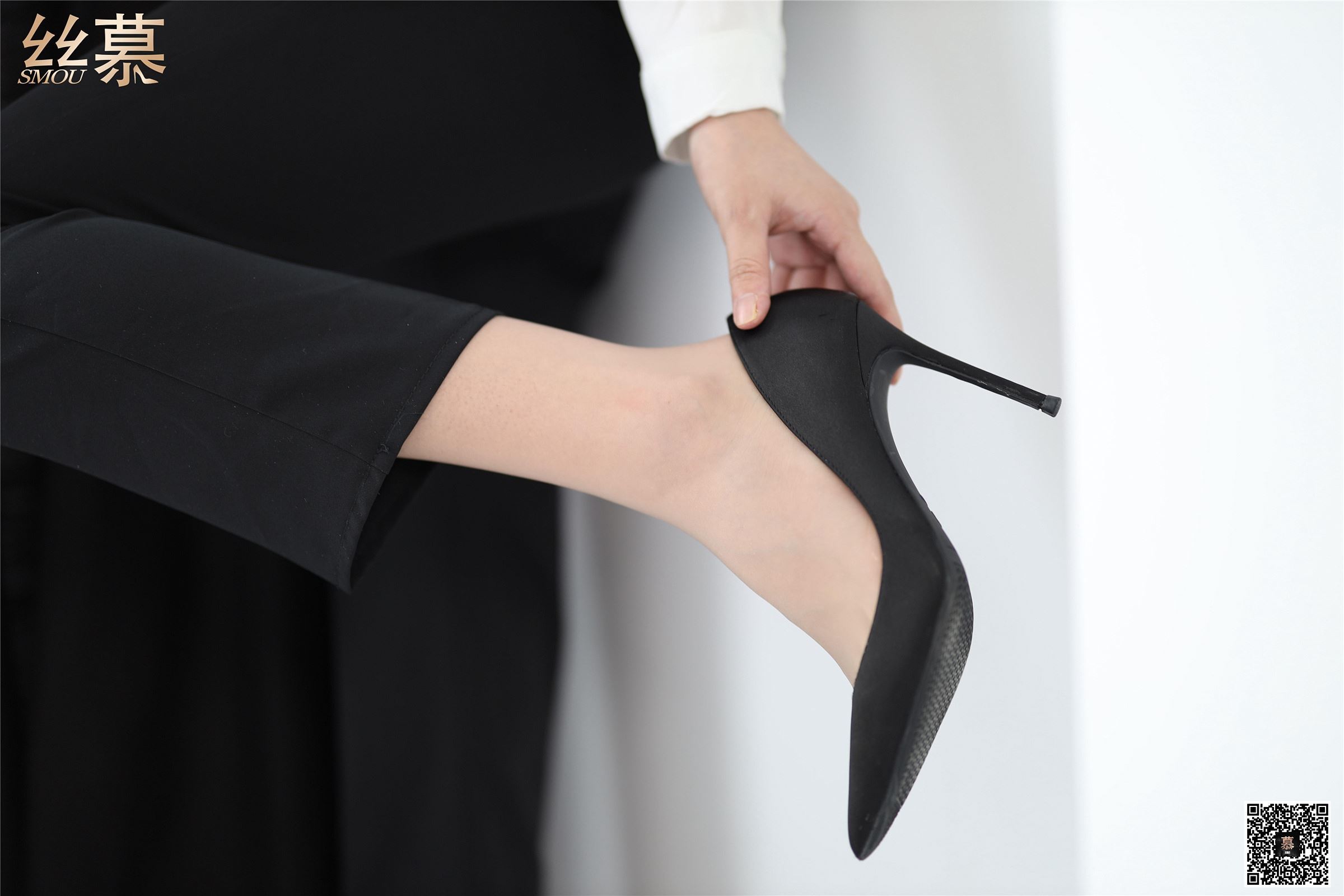 丝慕写真 SM282 紫宁《格调西装裤》