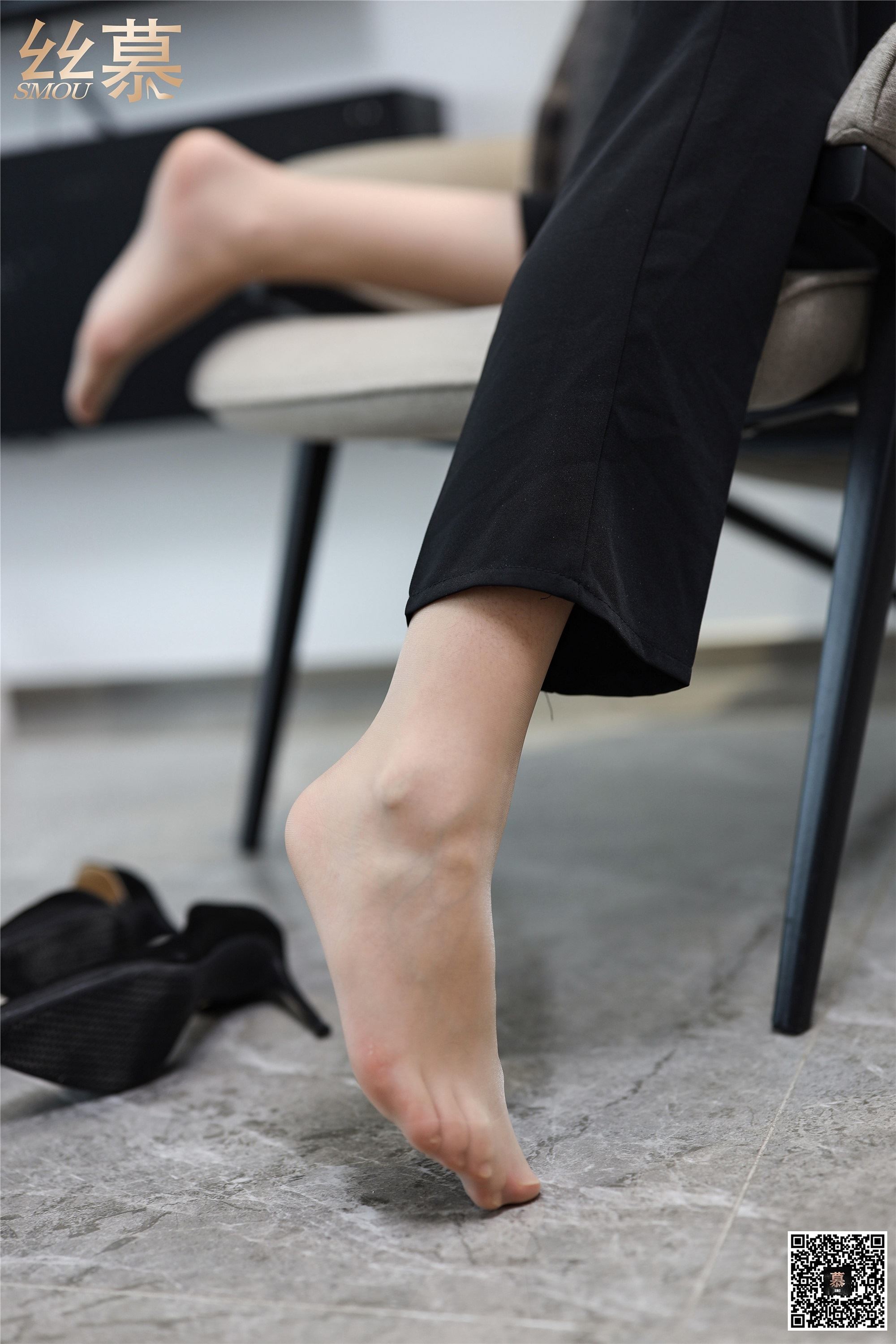 丝慕写真 SM282 紫宁《格调西装裤》