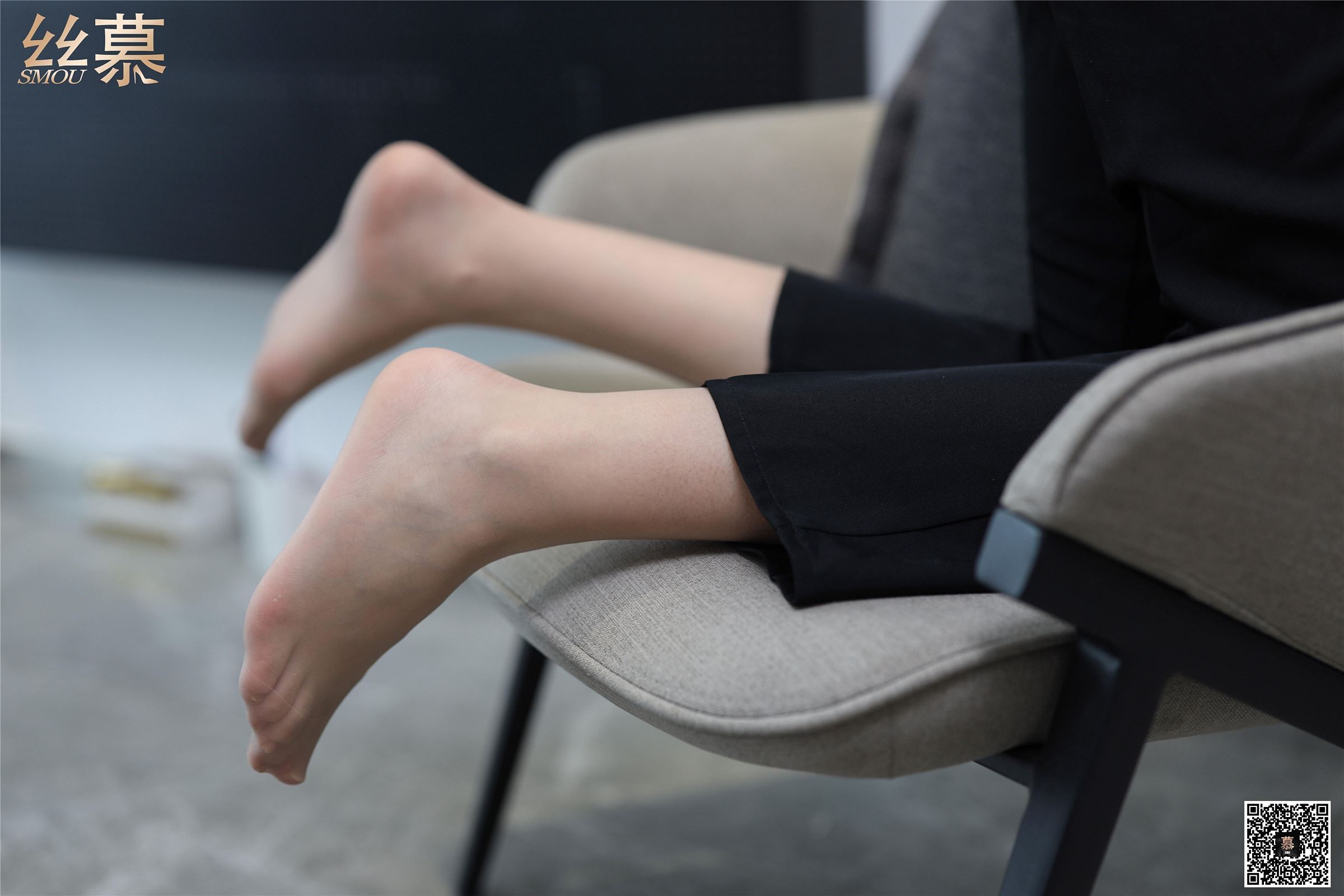 丝慕写真 SM282 紫宁《格调西装裤》