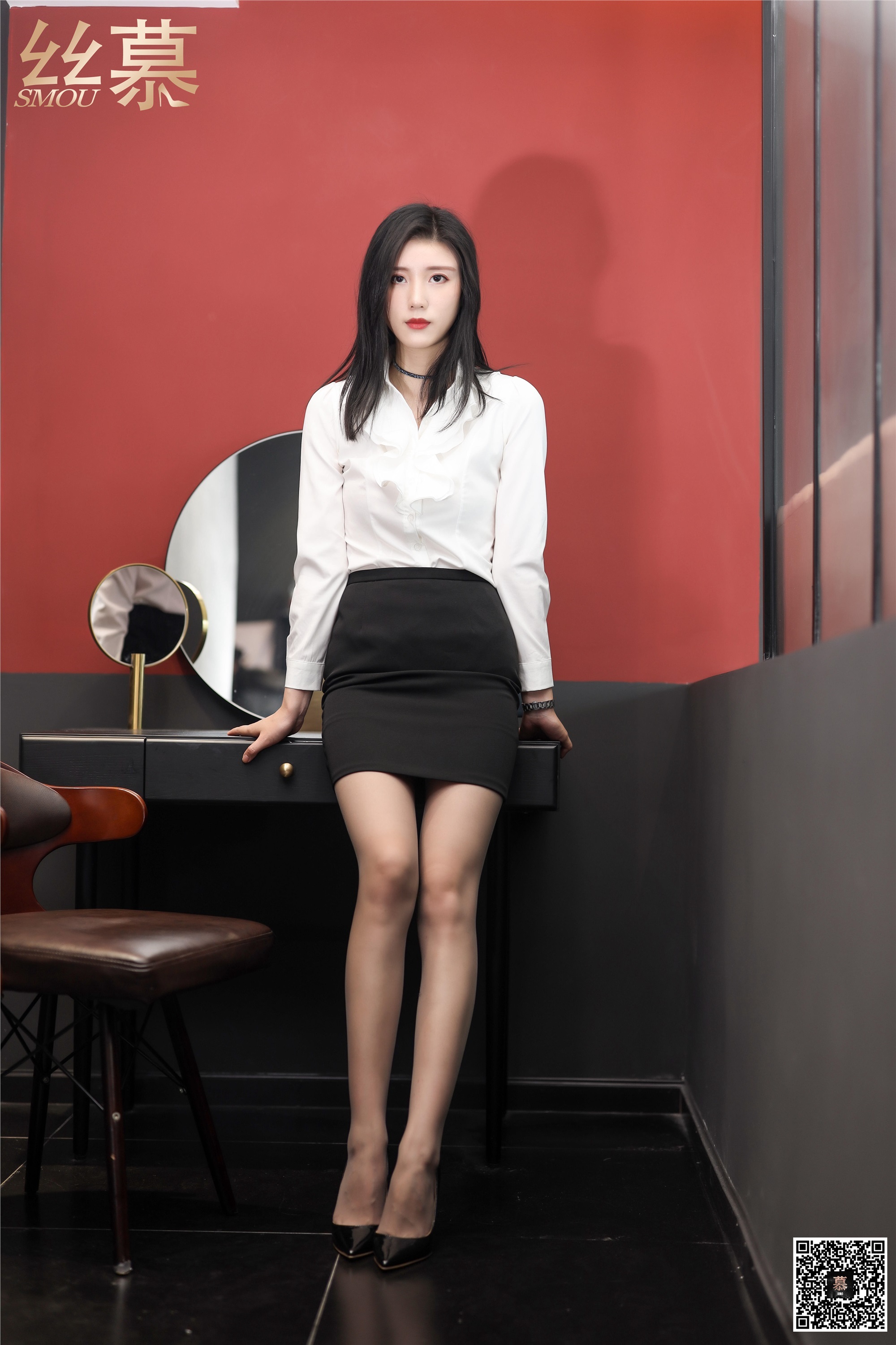丝慕写真 SM286 紫宁 - 制服心动的感觉