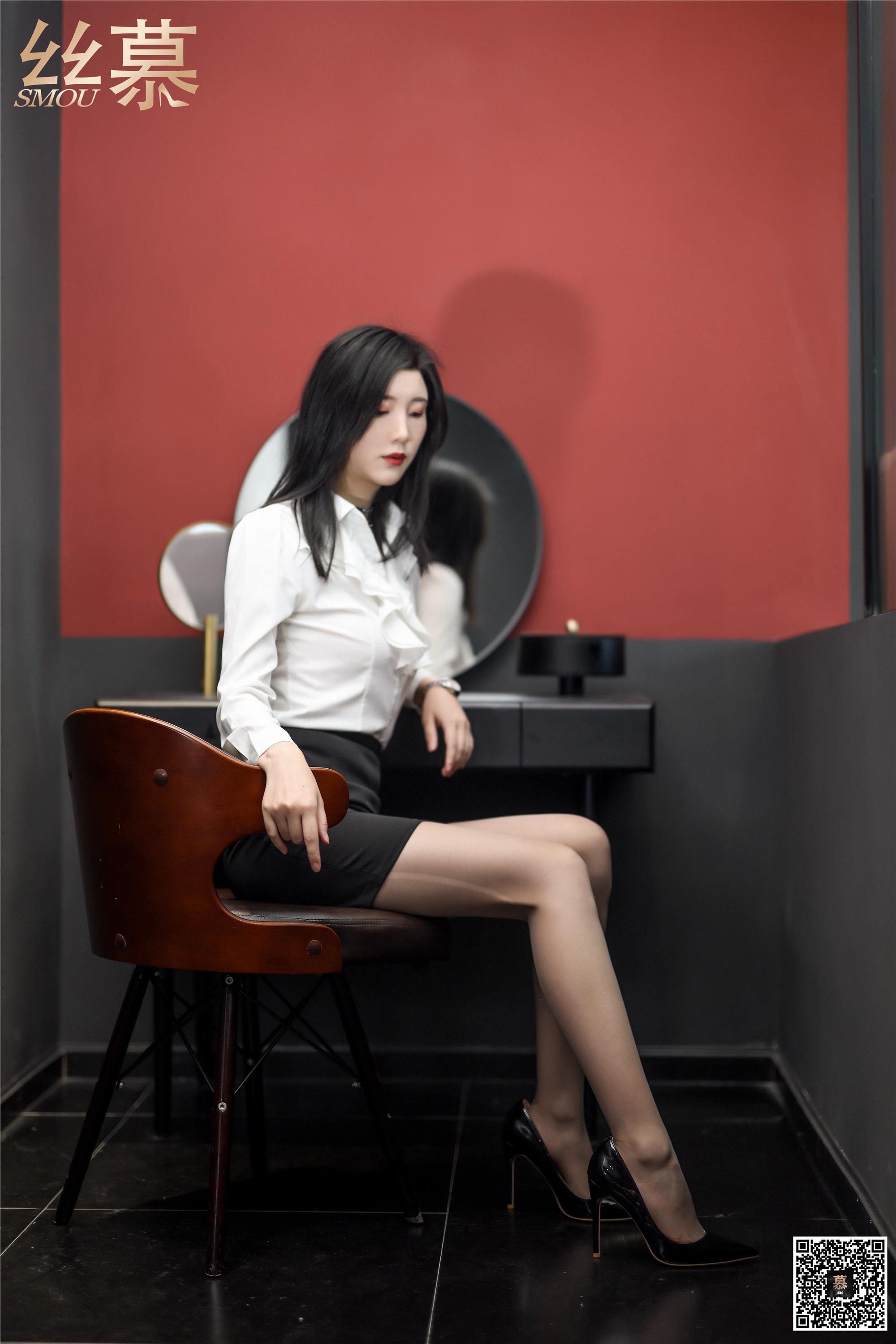 丝慕写真 SM286 紫宁 - 制服心动的感觉