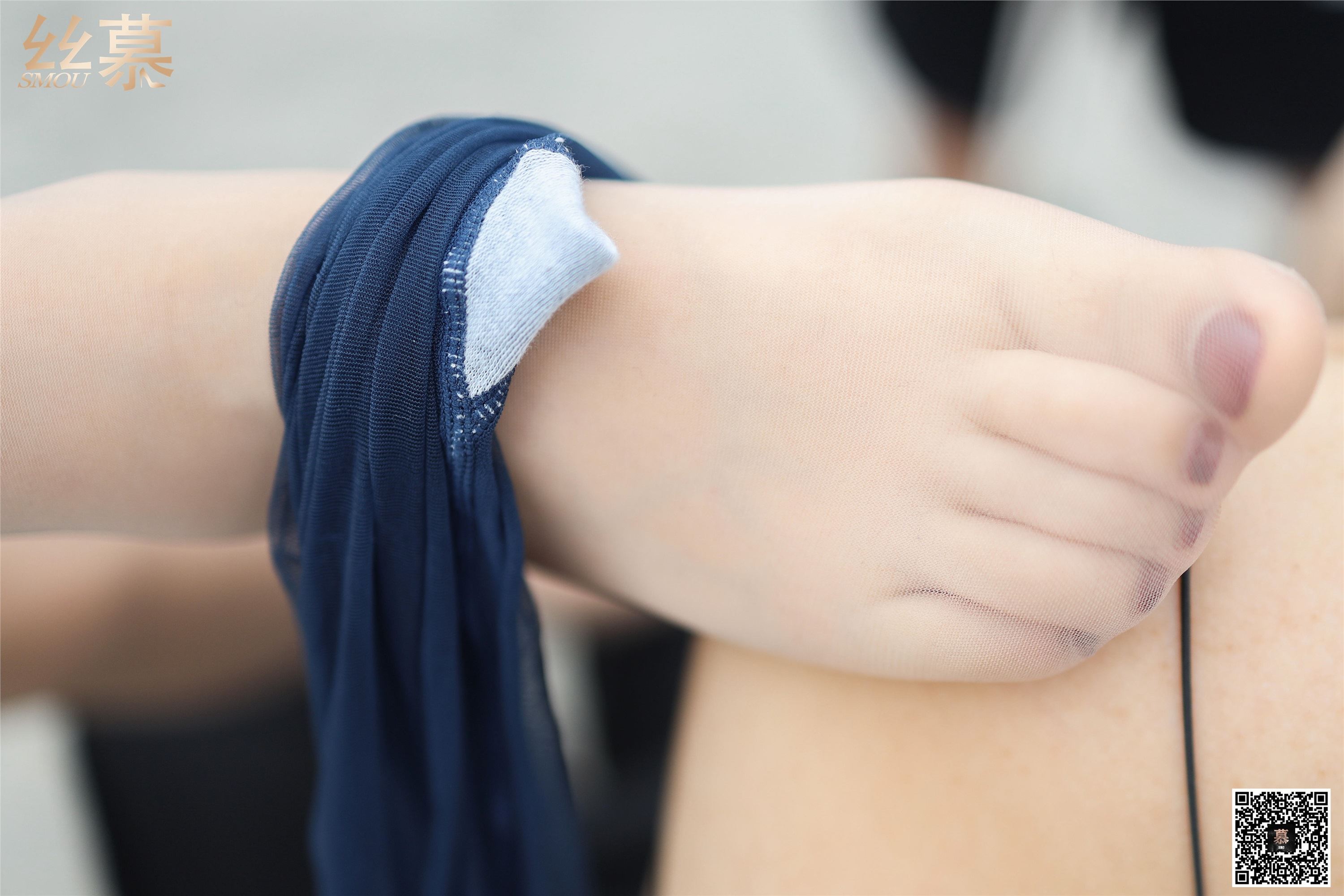 丝慕写真 SM288 米朵 《天台玩丝两姐妹》