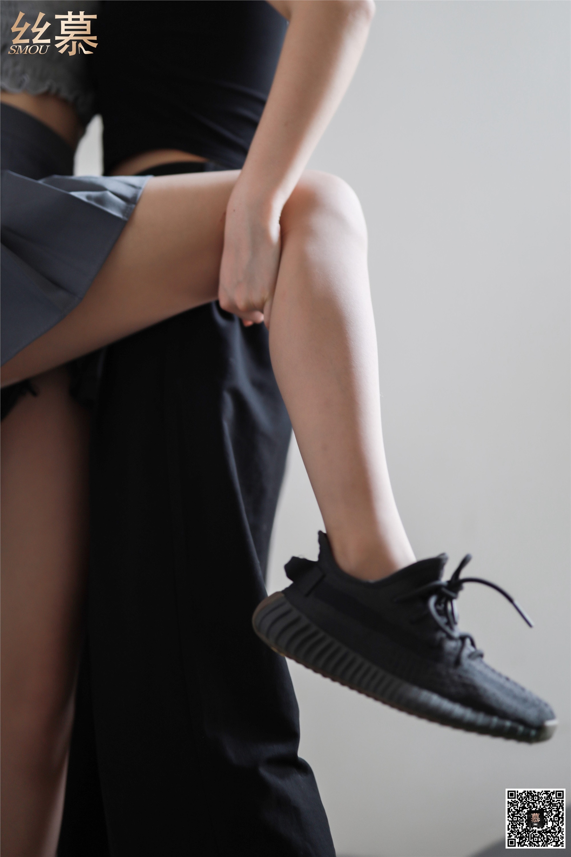 丝慕写真 SM288 米朵 《天台玩丝两姐妹》